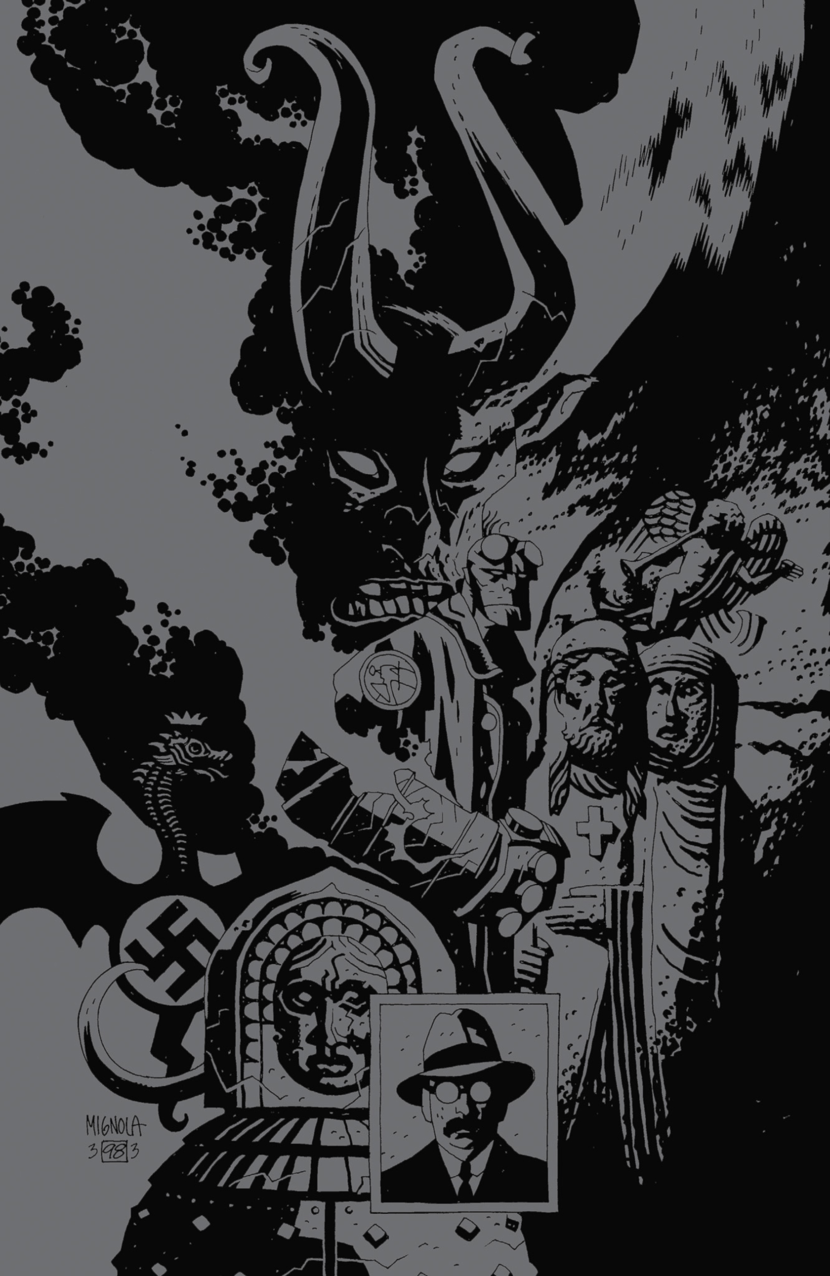 Read online Hellboy: The Right Hand of Doom comic -  Issue # TPB - 3