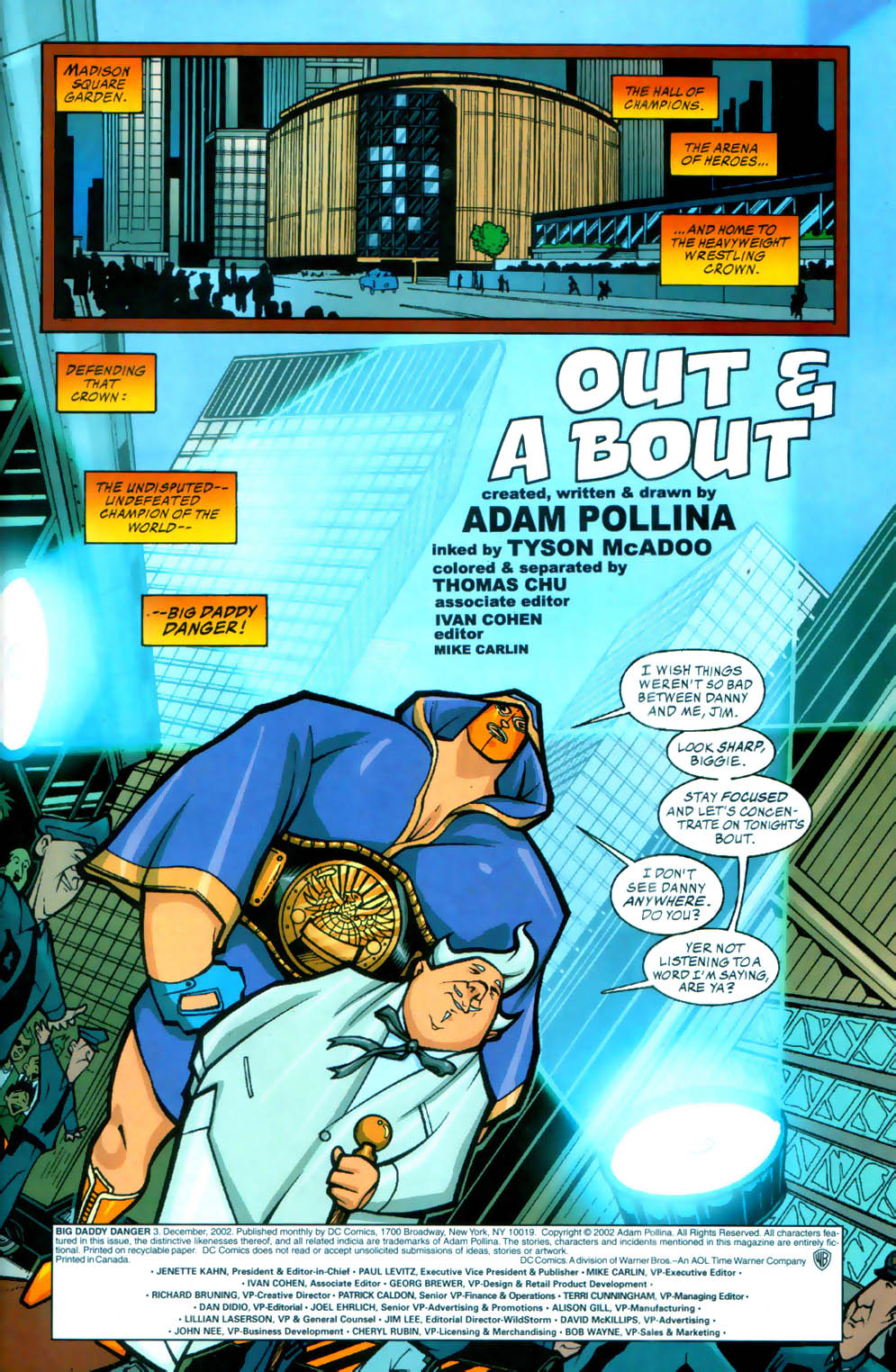 Read online Big Daddy Danger comic -  Issue #3 - 4