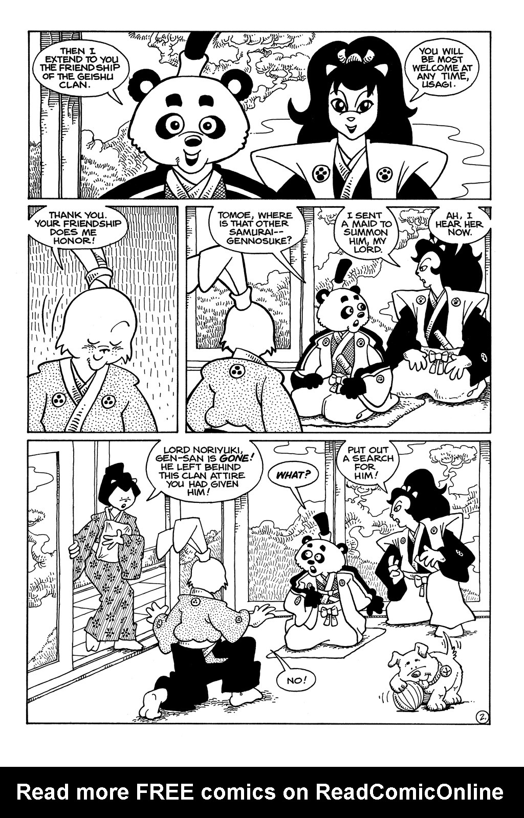 Read online Usagi Yojimbo (1987) comic -  Issue #18 - 4