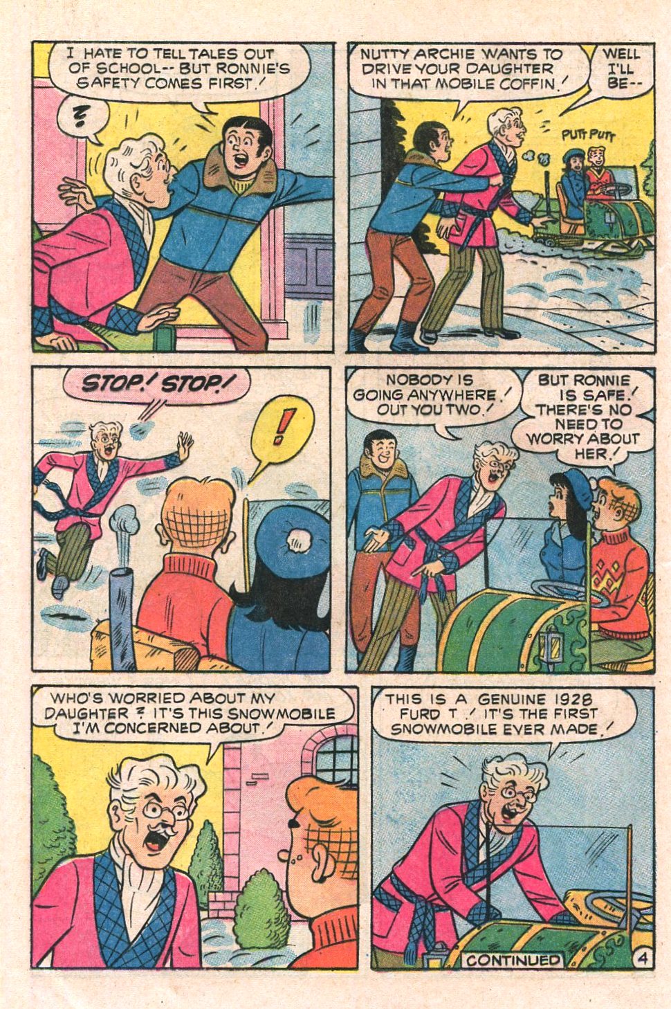 Read online Reggie and Me (1966) comic -  Issue #68 - 24