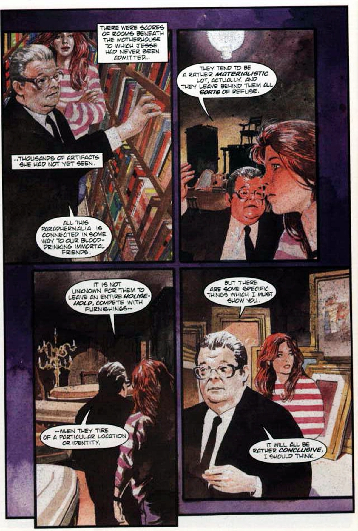 Read online Anne Rice's Queen of the Damned comic -  Issue #5 - 11