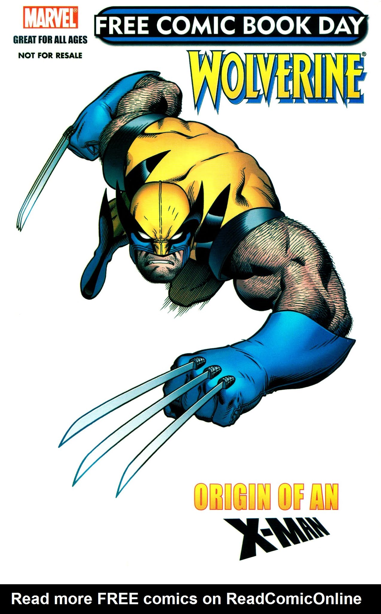 Read online Free Comic Book Day 2009 (Wolverine: Origin of an X-Man) comic -  Issue # Full - 1
