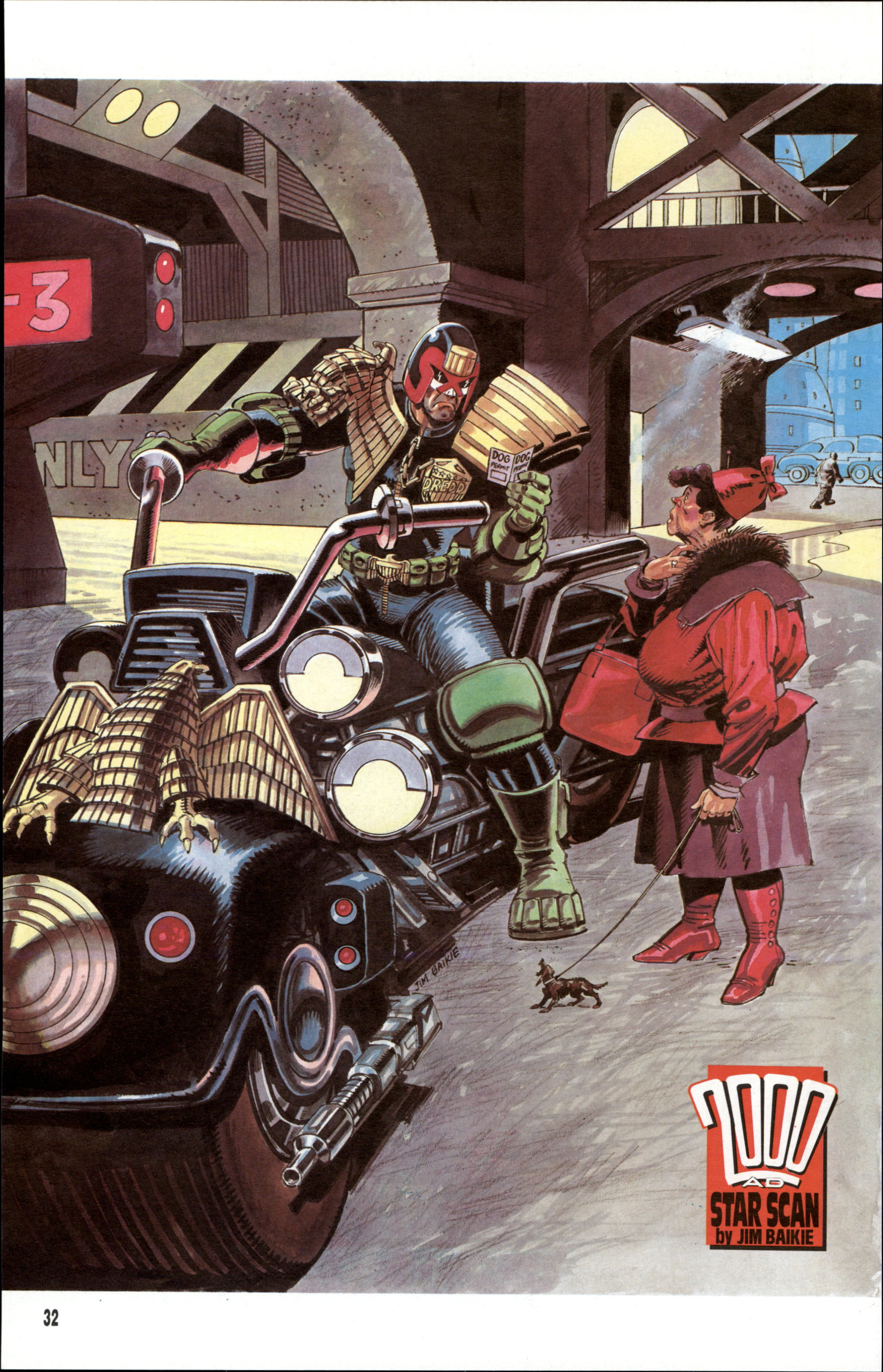 Read online Dredd Rules! comic -  Issue #9 - 34