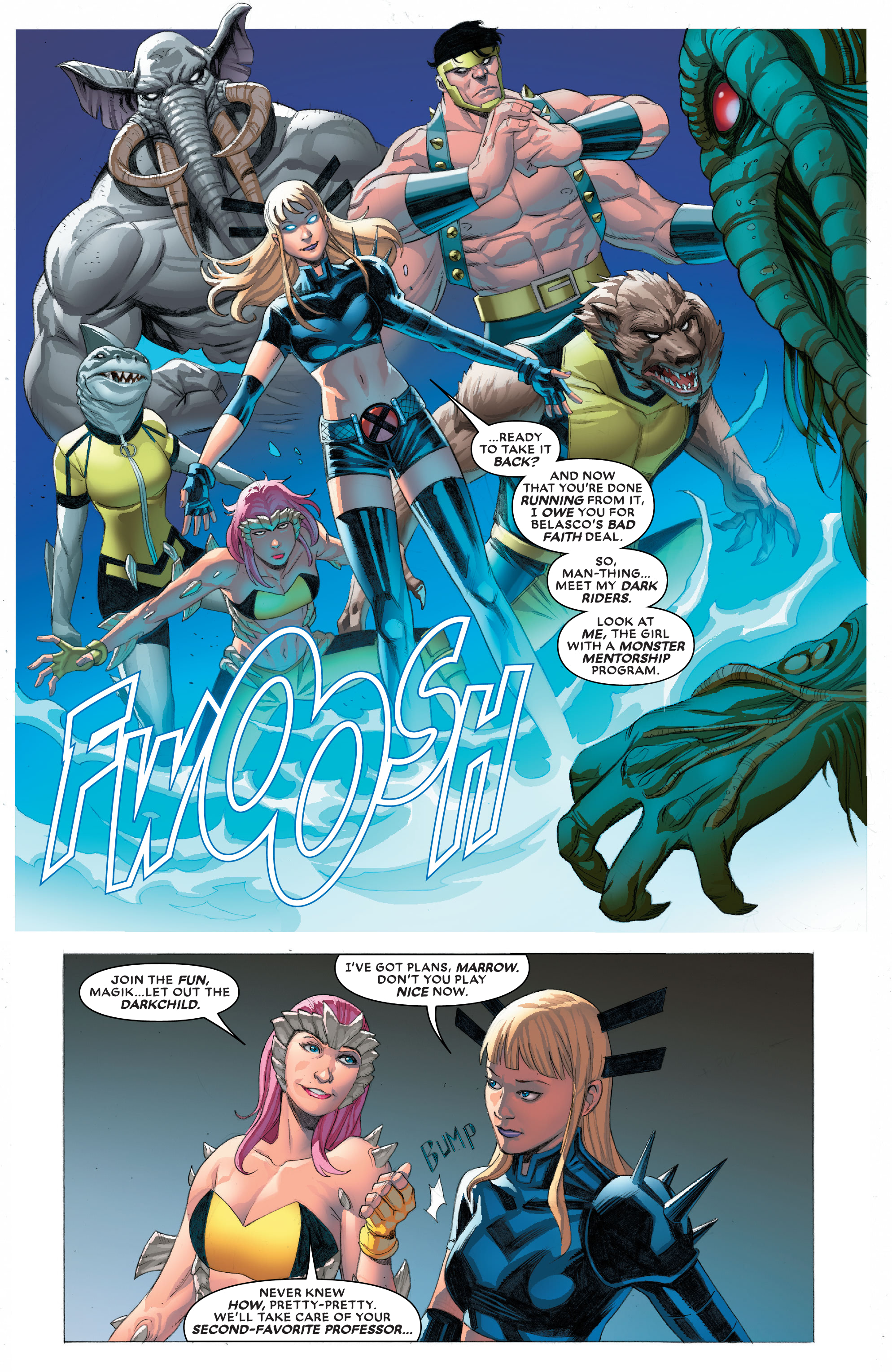 Read online Curse Of The Man-Thing comic -  Issue # X-Men - 16