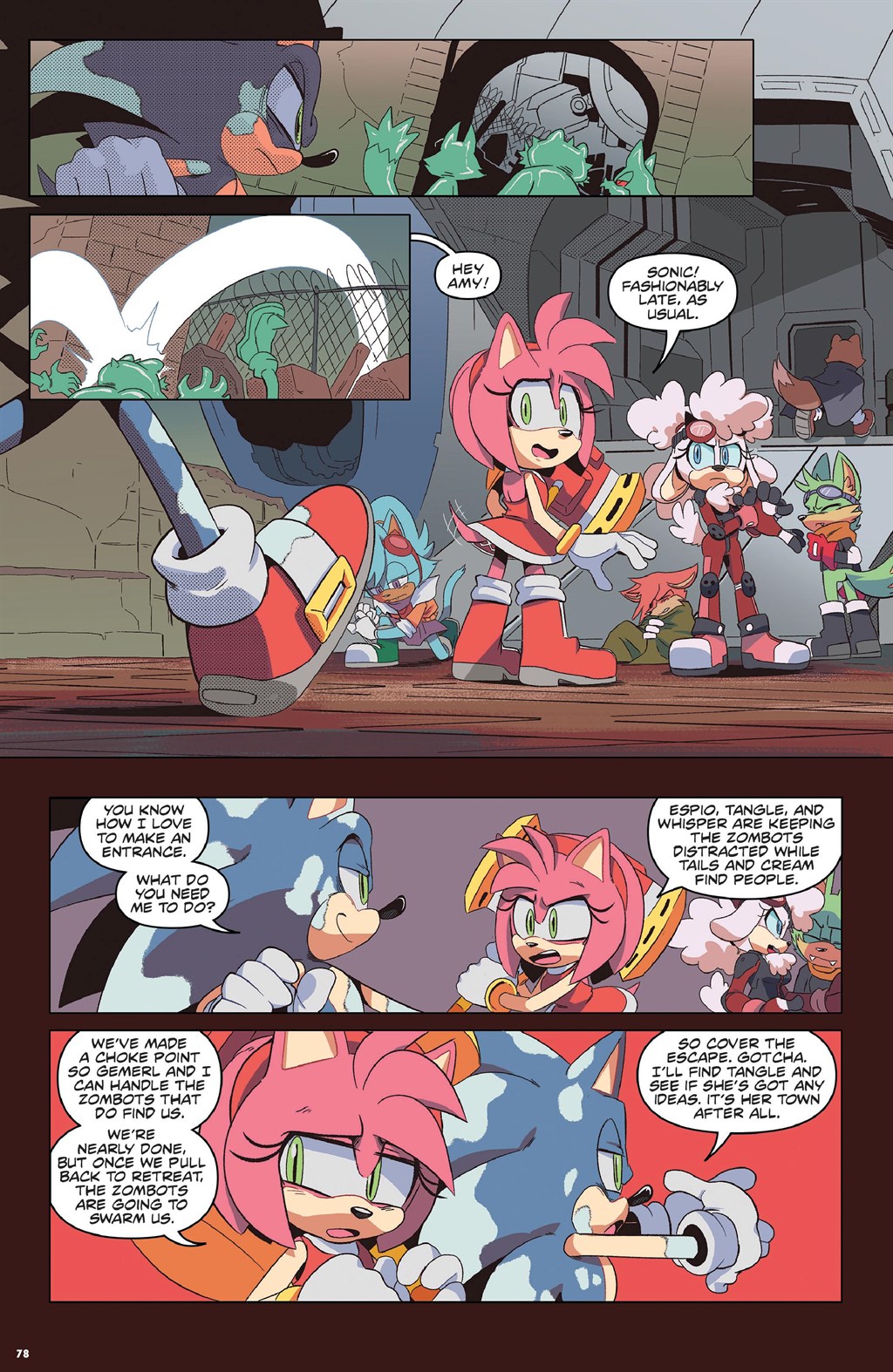Read online Sonic the Hedgehog (2018) comic -  Issue # _The IDW Collection 3 (Part 1) - 78