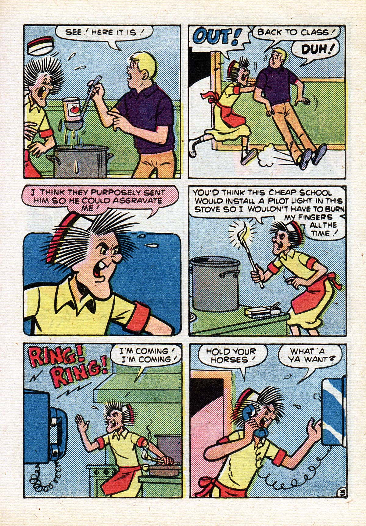 Read online Jughead Jones Comics Digest comic -  Issue #40 - 62