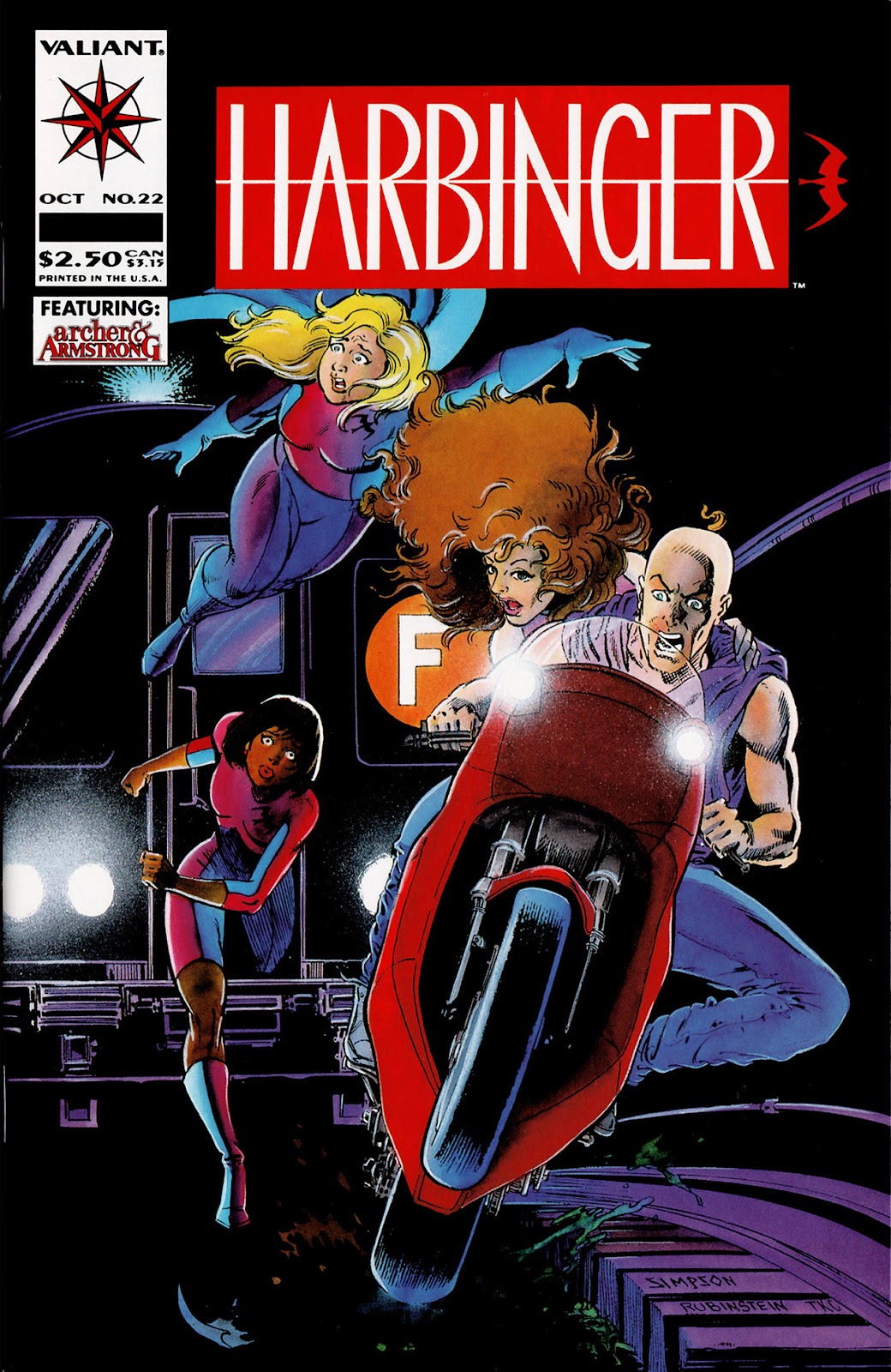 Harbinger (1992) issue 22 - Page 1