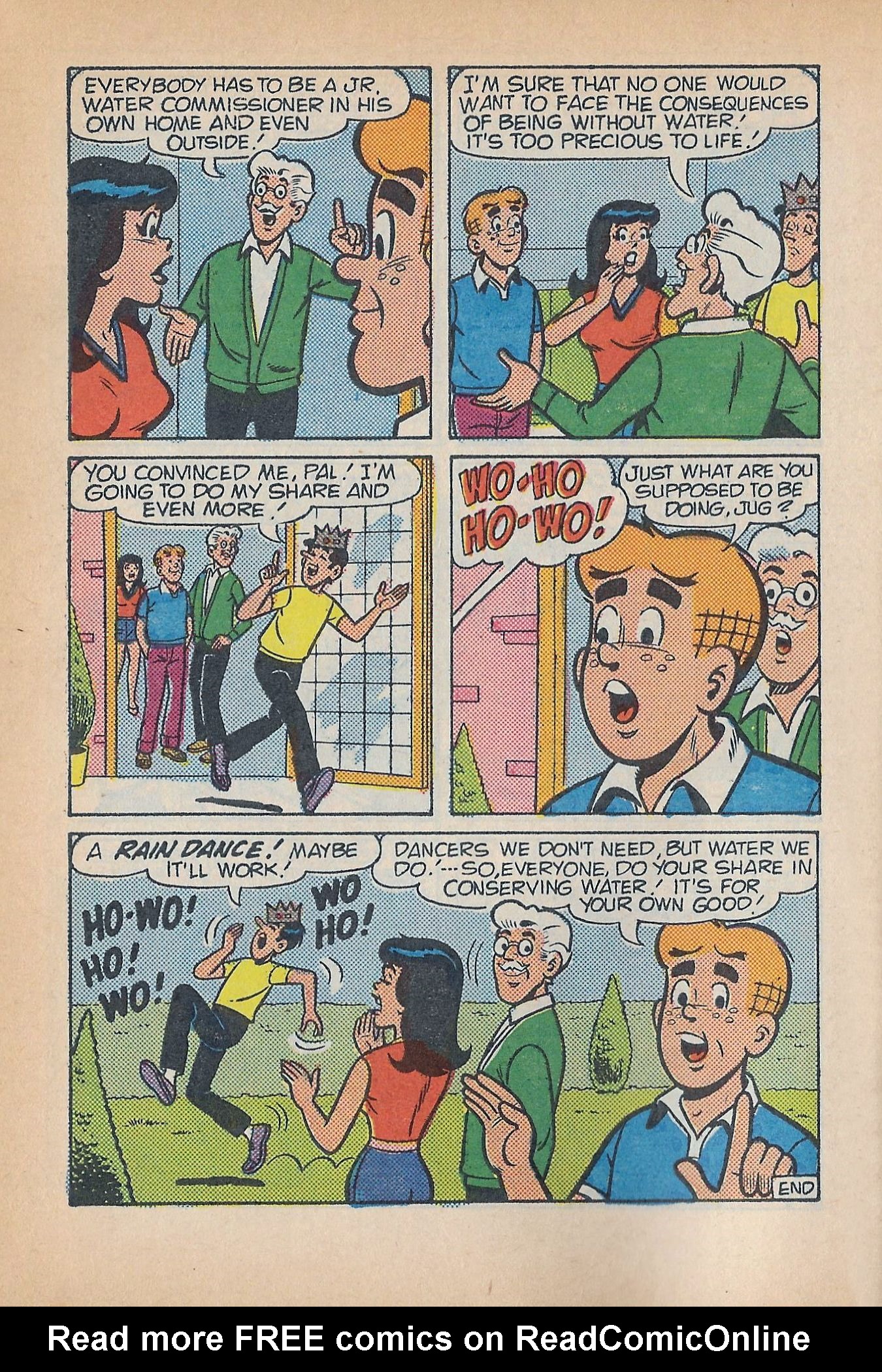 Read online Jughead Jones Comics Digest comic -  Issue #58 - 104