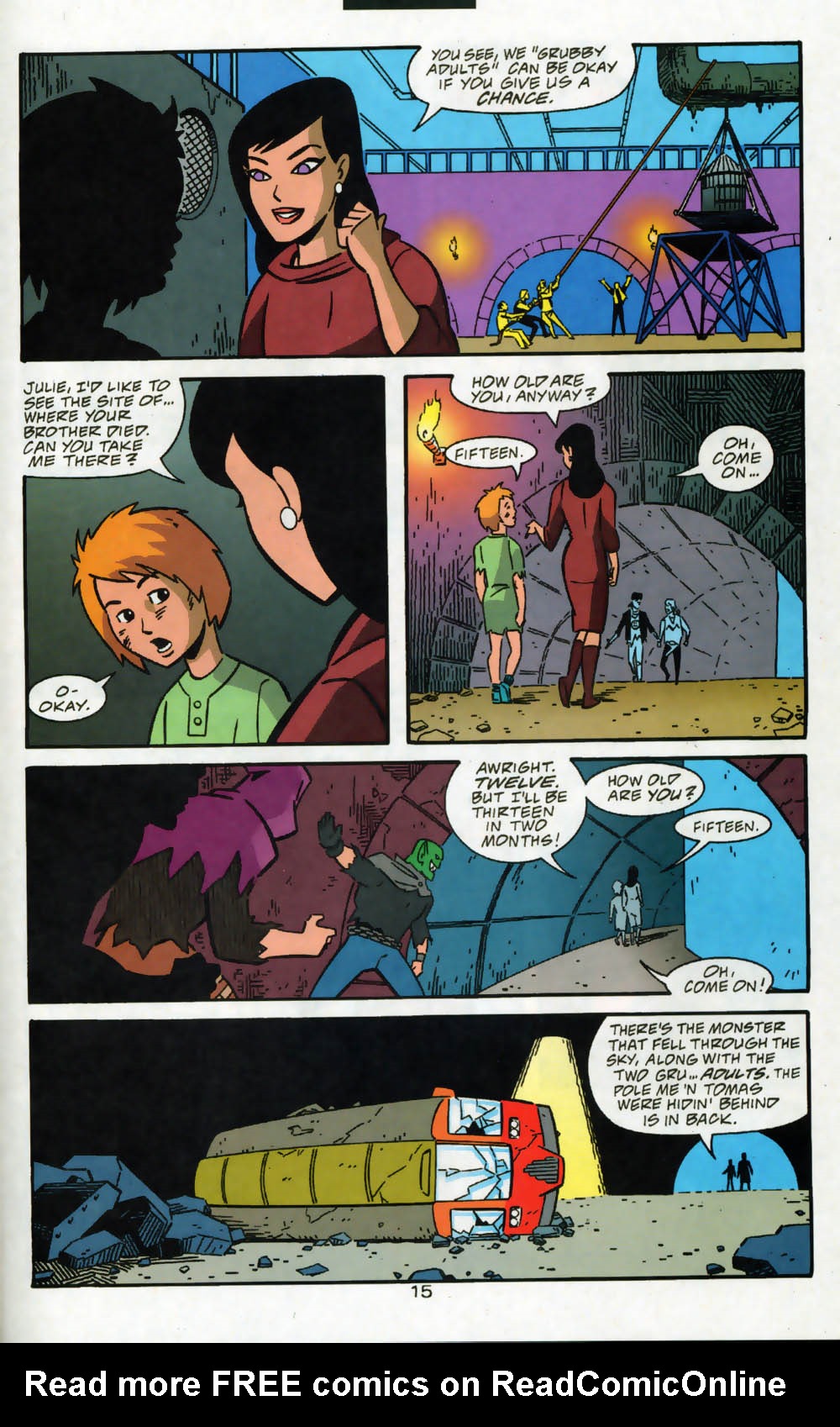 Read online Superman Adventures comic -  Issue #50 - 16
