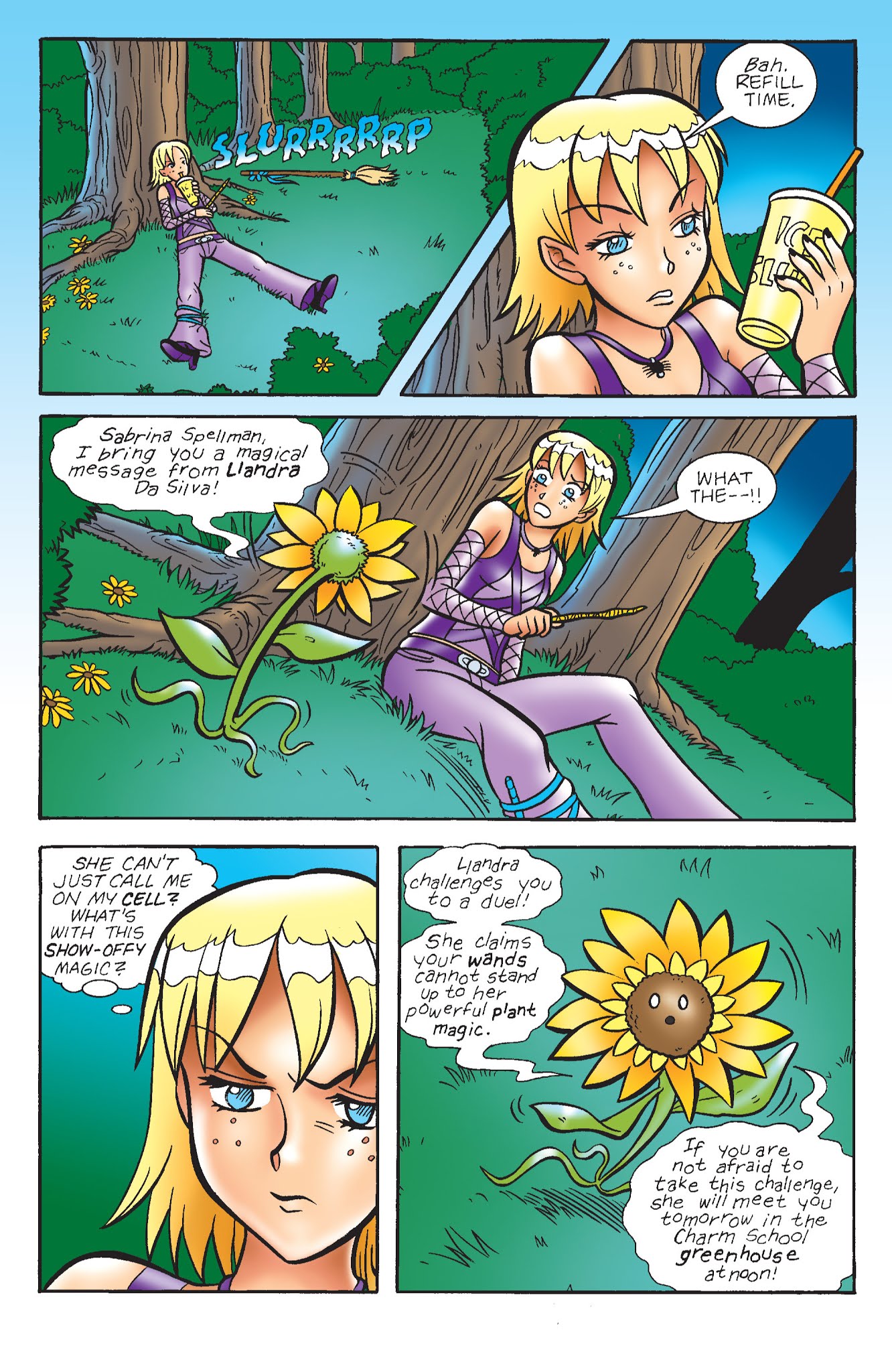 Read online Sabrina the Teenage Witch (2000) comic -  Issue #92 - 16