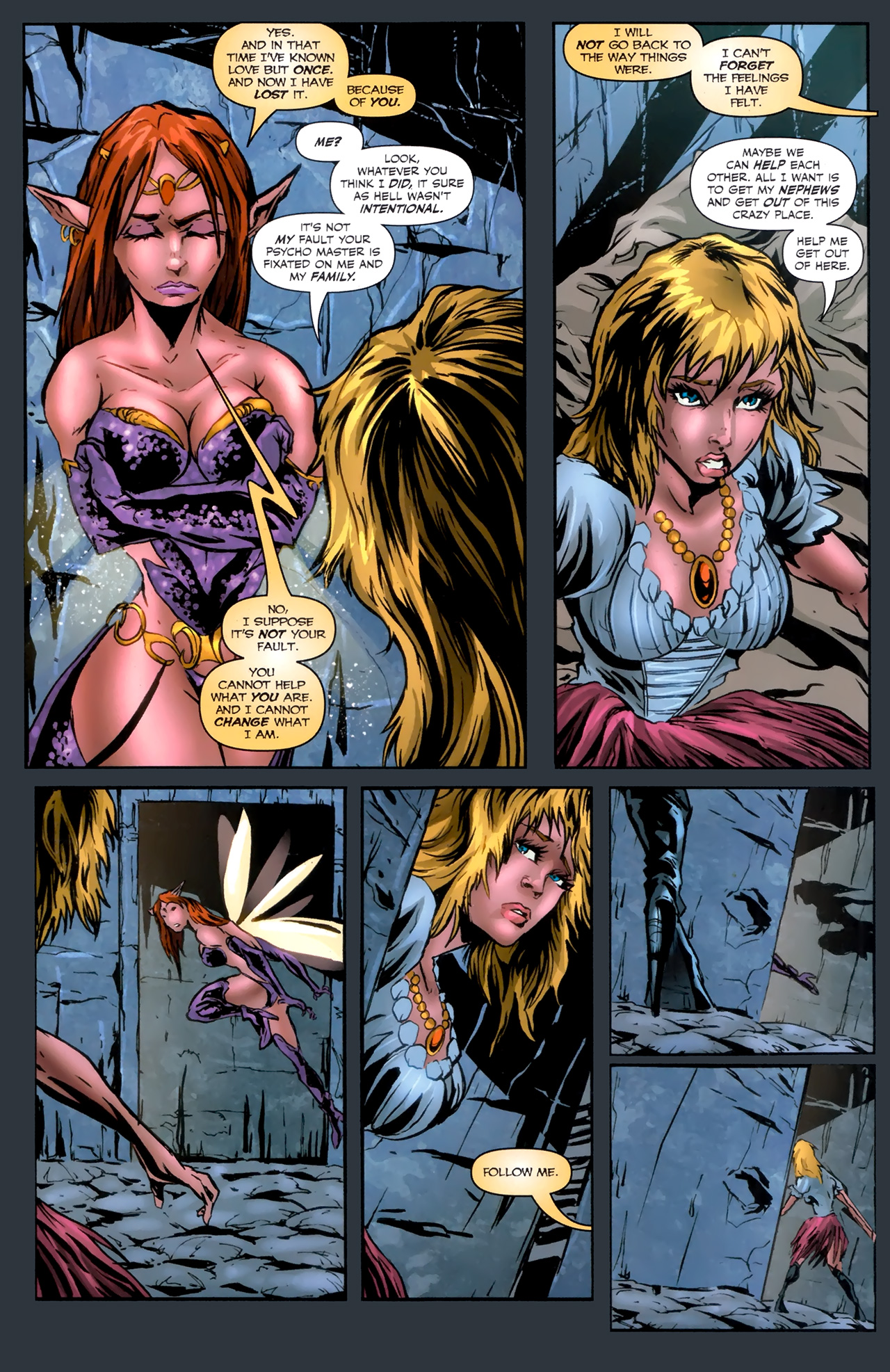 Read online Grimm Fairy Tales: Neverland comic -  Issue #5 - 13