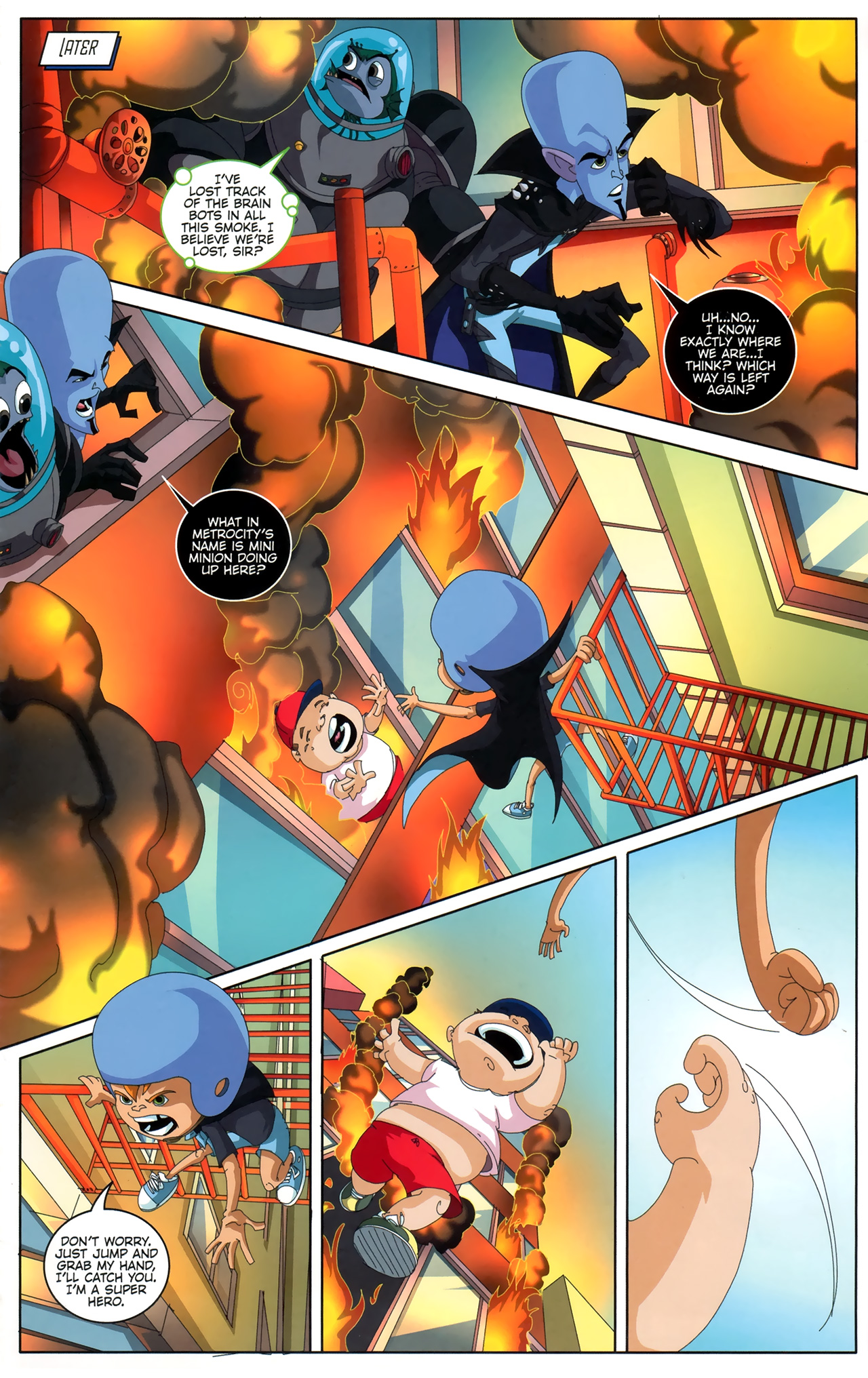 Read online Megamind: Bad. Blue. Brilliant. comic -  Issue #4 - 11