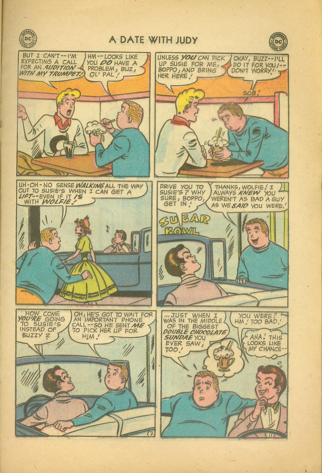 Read online A Date with Judy comic -  Issue #57 - 21
