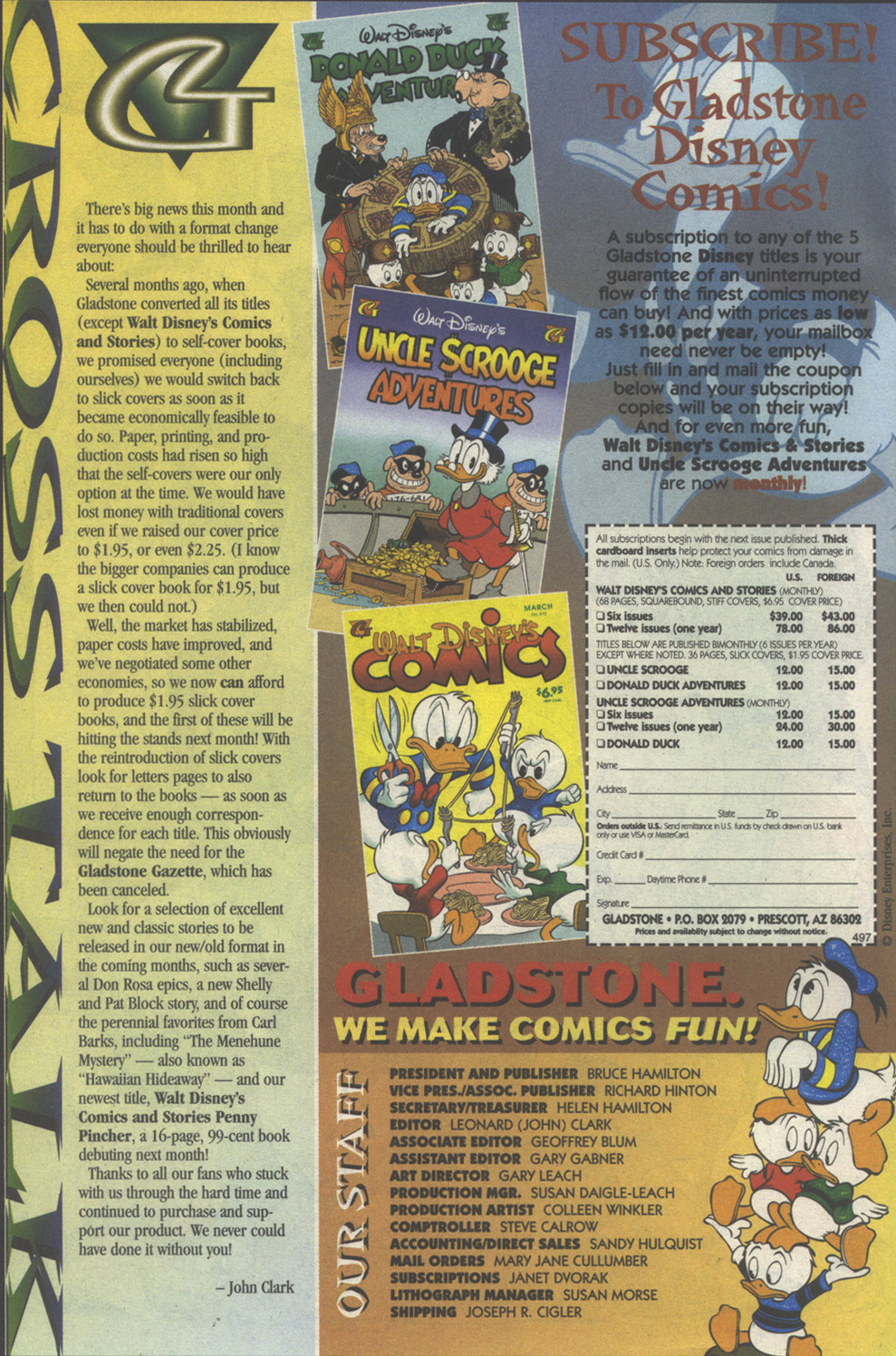 Walt Disney's Donald Duck Adventures (1987) Issue #43 #43 - English 2