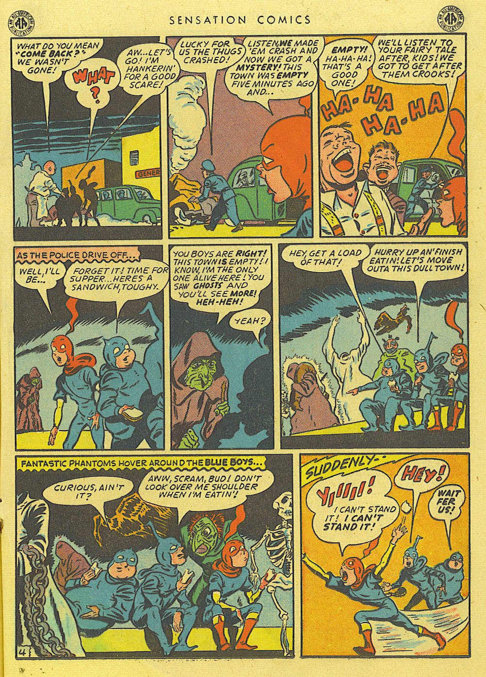 Read online Sensation (Mystery) Comics comic -  Issue #39 - 25