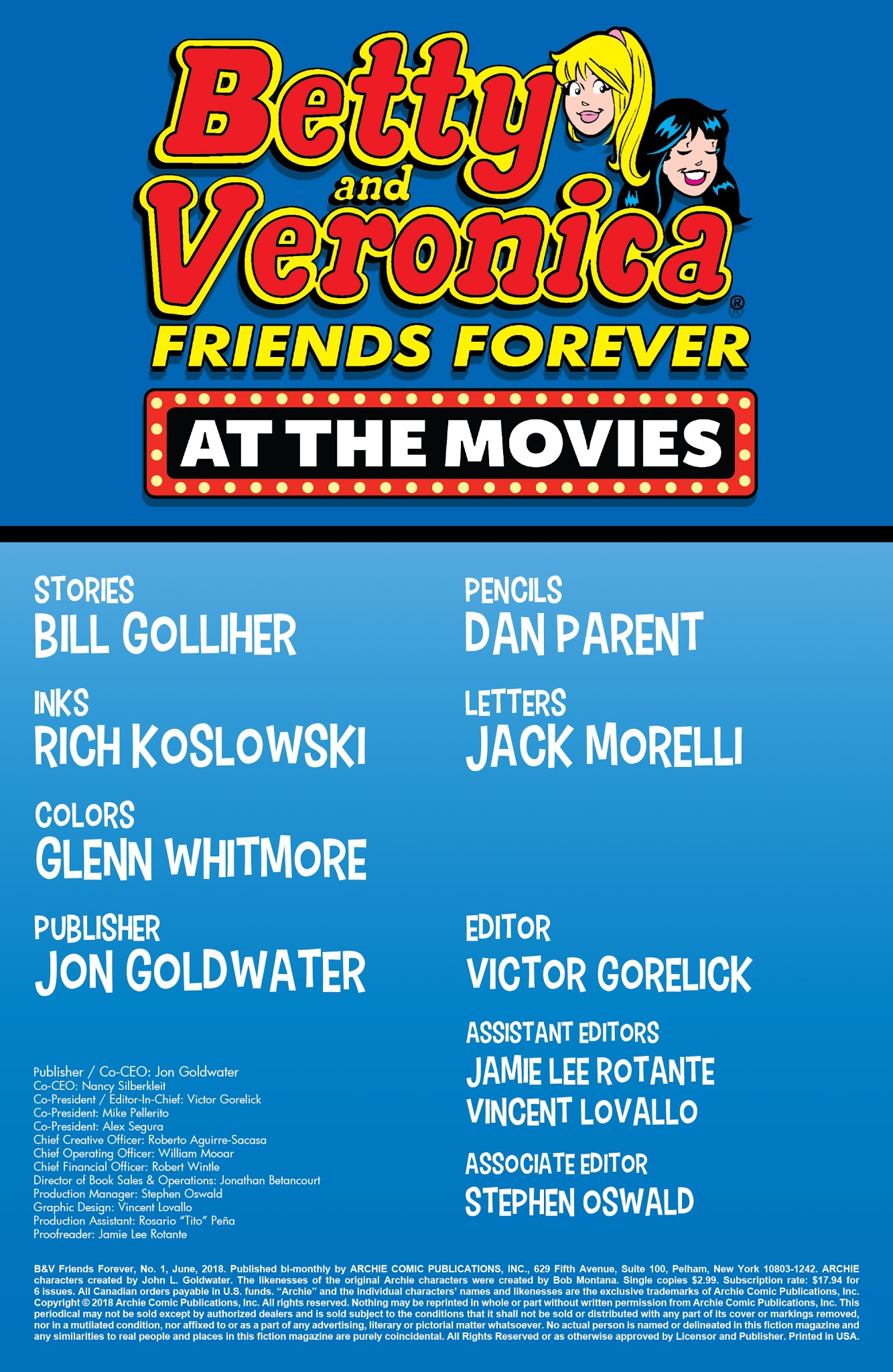 Read online Betty & Veronica Best Friends Forever: At Movies comic -  Issue #1 - 2