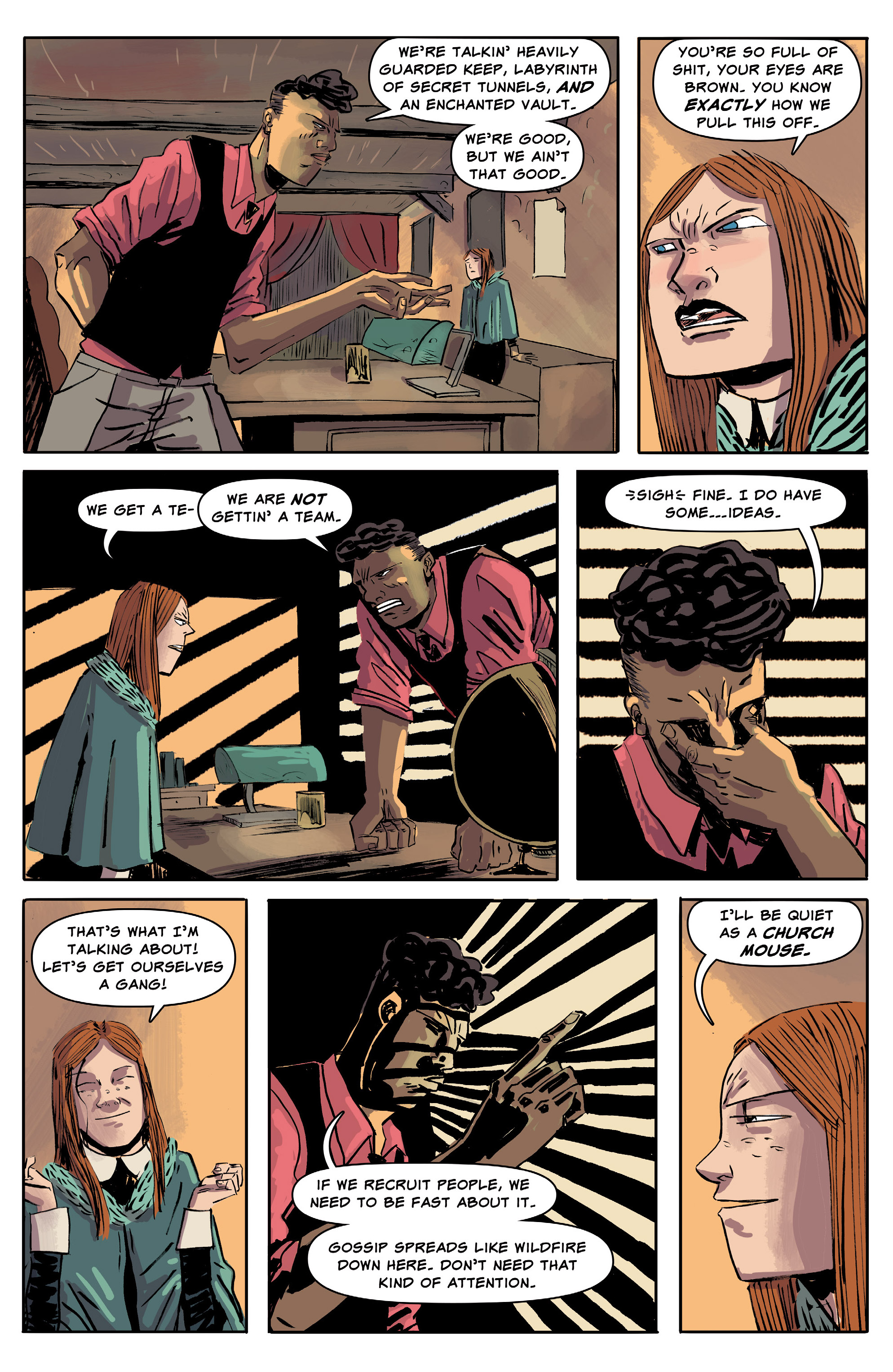 Read online Heavenly Blues comic -  Issue #2 - 10