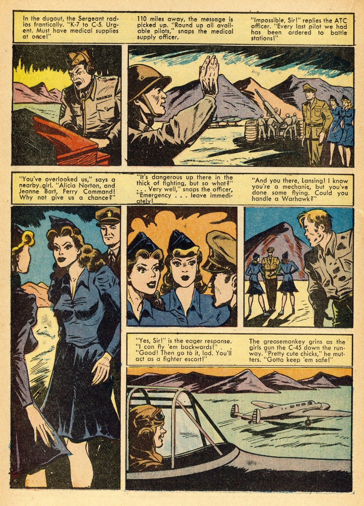 Read online Wings Comics comic -  Issue #40 - 38