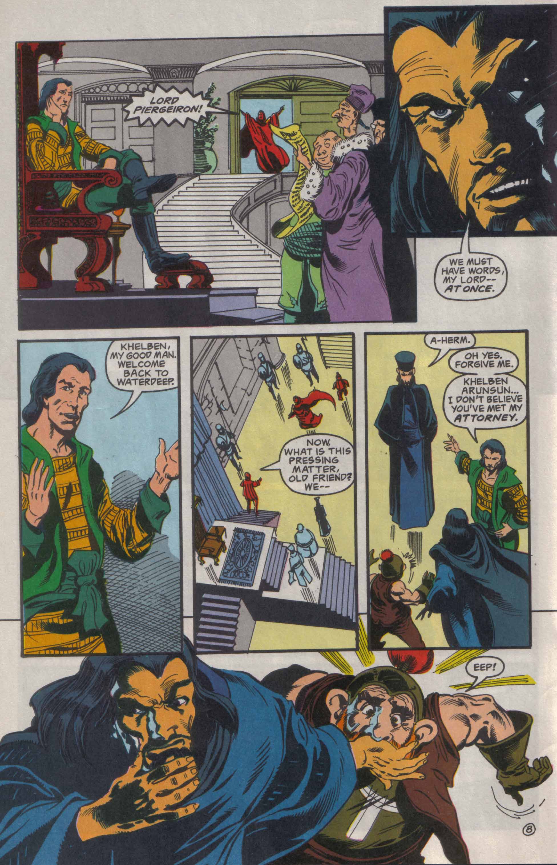 Read online Advanced Dungeons & Dragons comic -  Issue #23 - 9