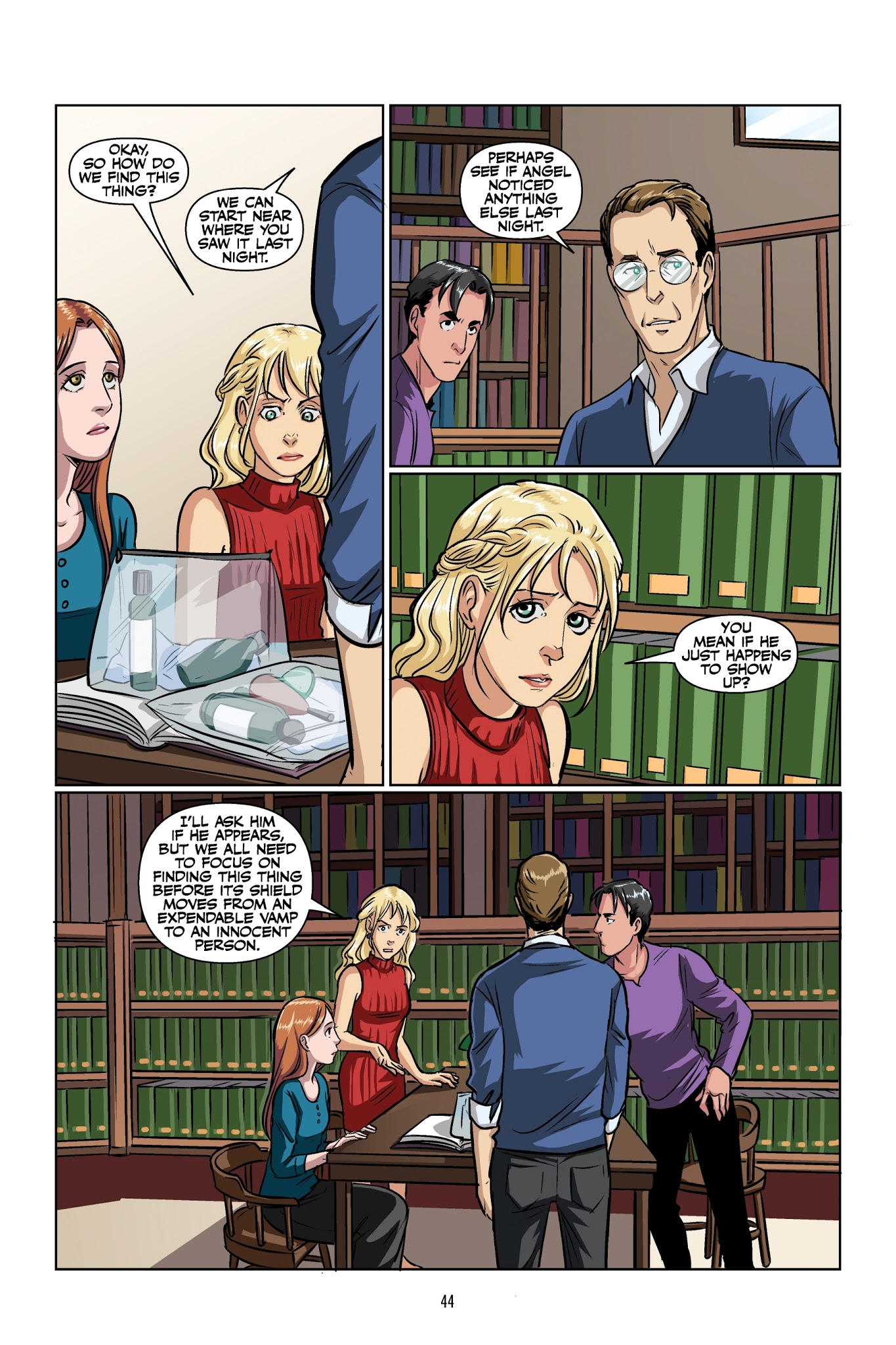 Read online Buffy: The High School Years–Parental Parasite comic -  Issue # TPB - 46