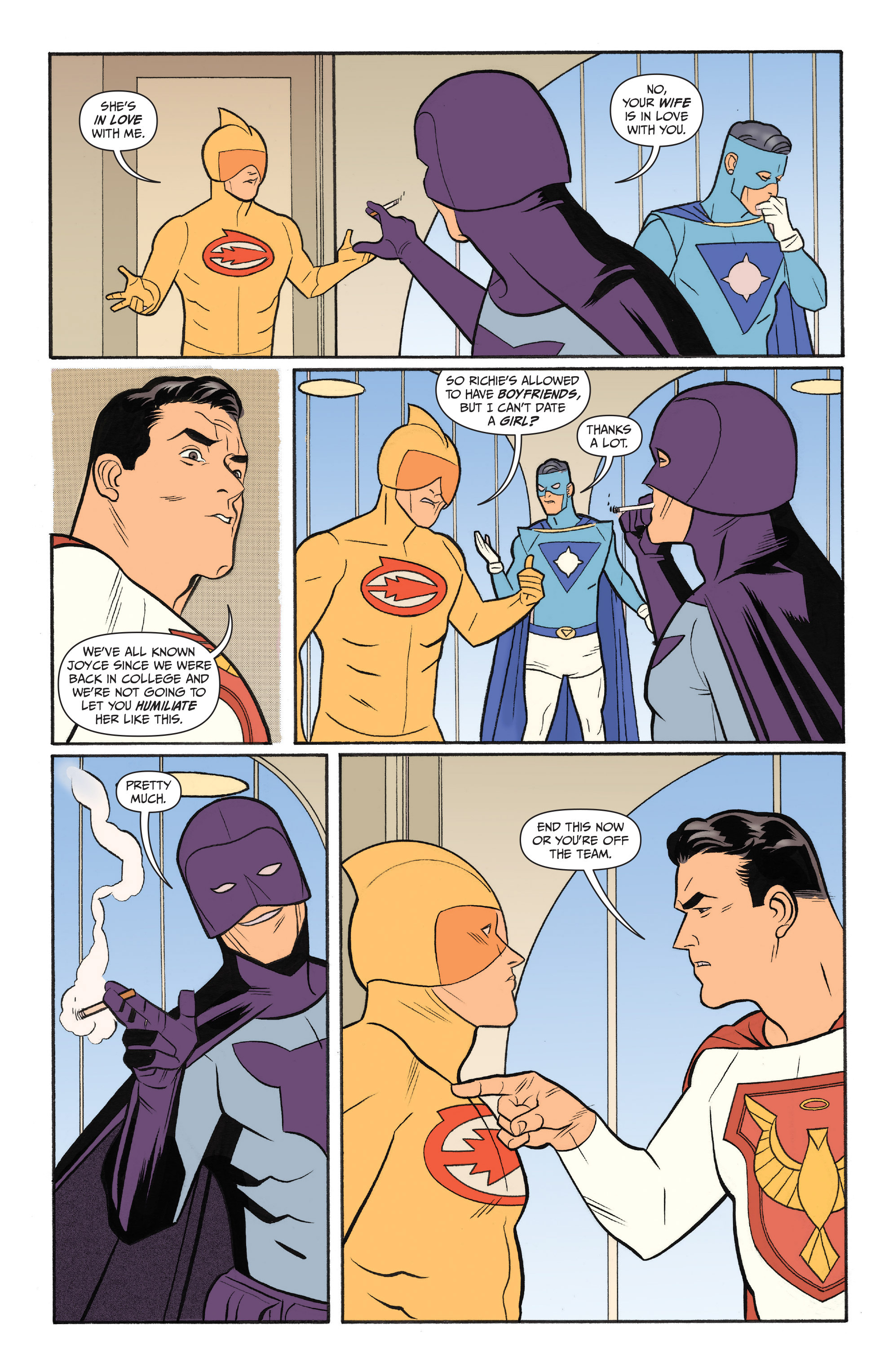 Read online Jupiter's Circle comic -  Issue #3 - 18