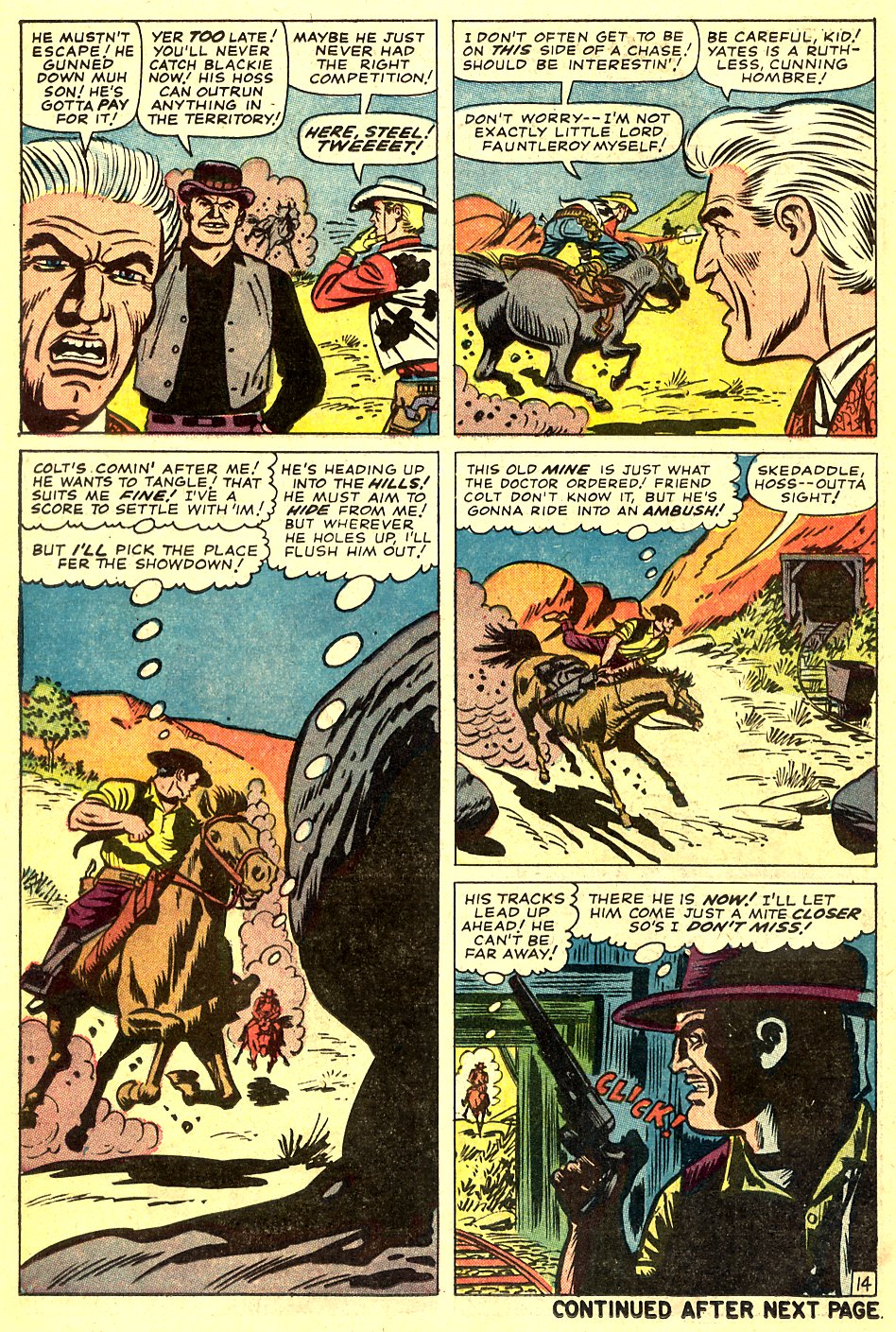 Read online Kid Colt Outlaw comic -  Issue #129 - 18
