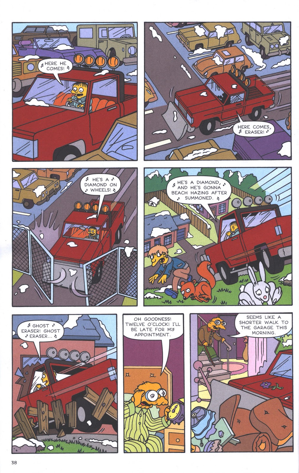 The Simpsons Winter Wingding issue 4 - Page 40