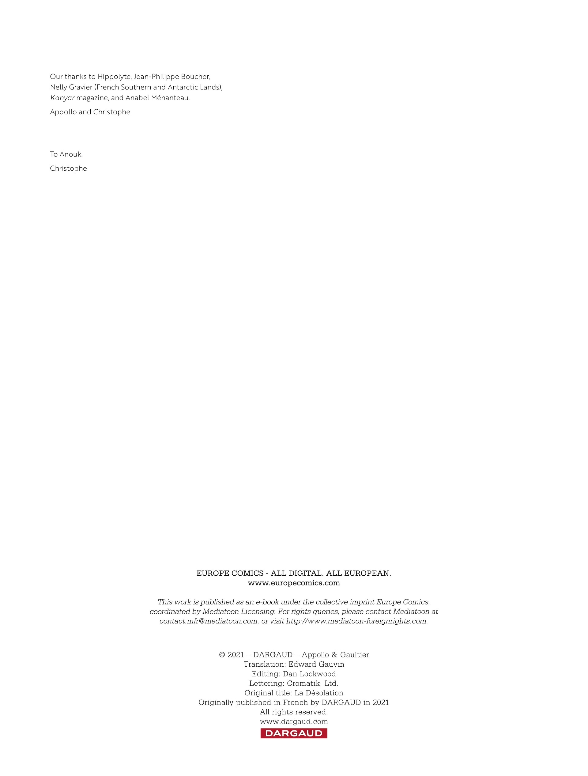 Read online Desolation comic -  Issue # TPB - 90