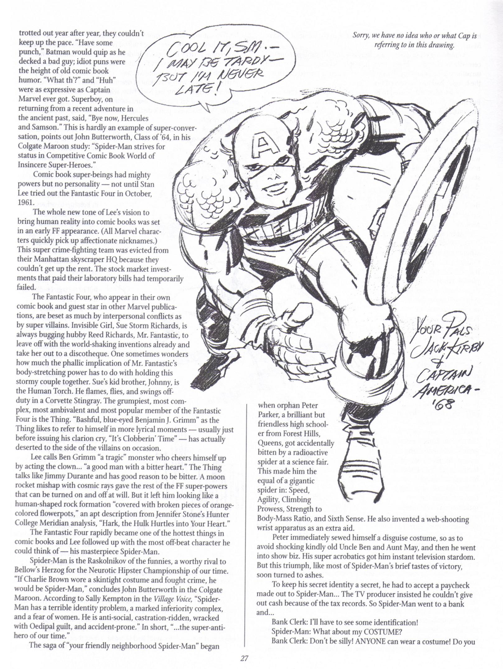 Read online The Jack Kirby Collector comic -  Issue #18 - 27