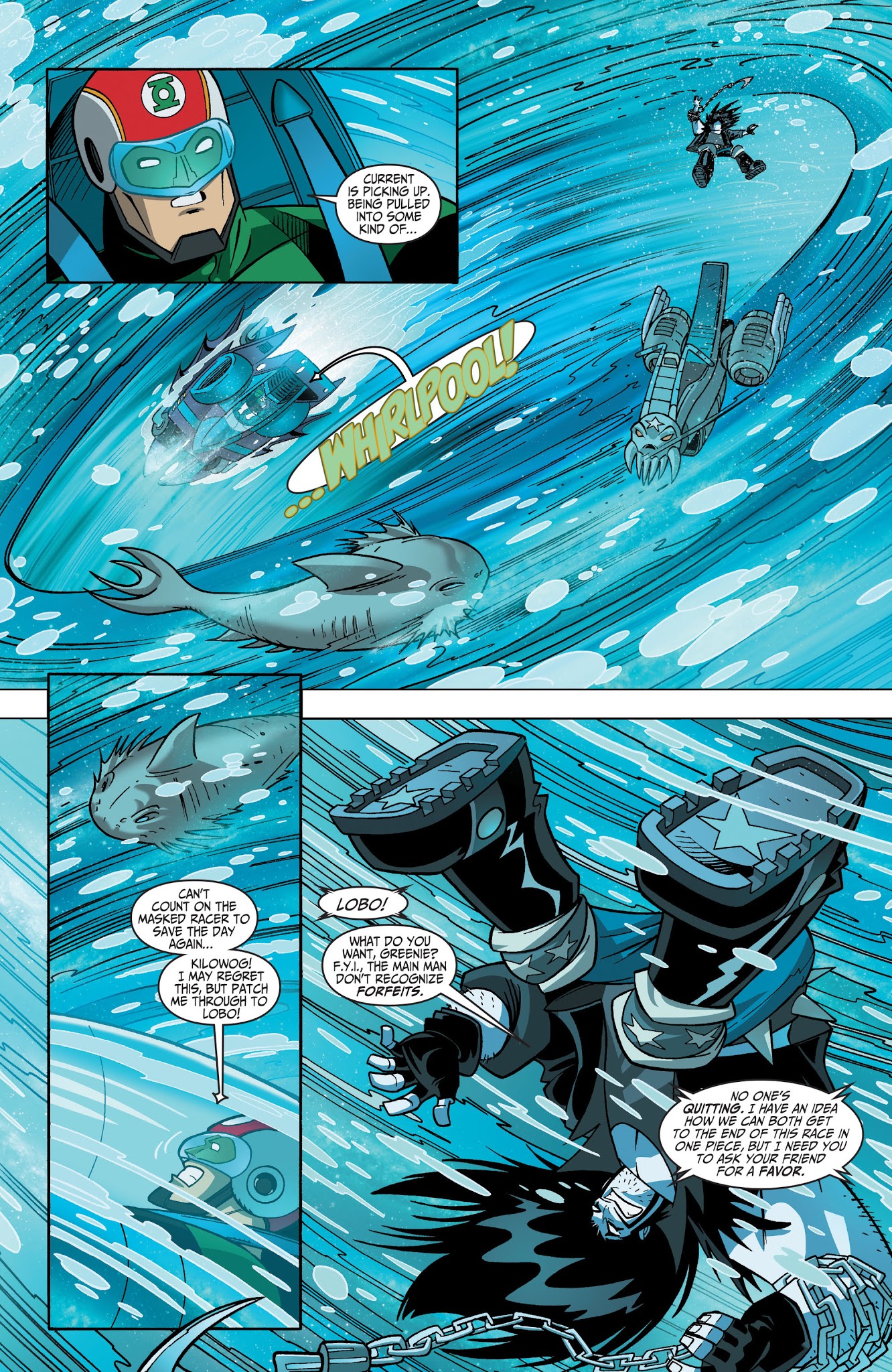 Read online Green Lantern: The Animated Series comic -  Issue #13 - 17