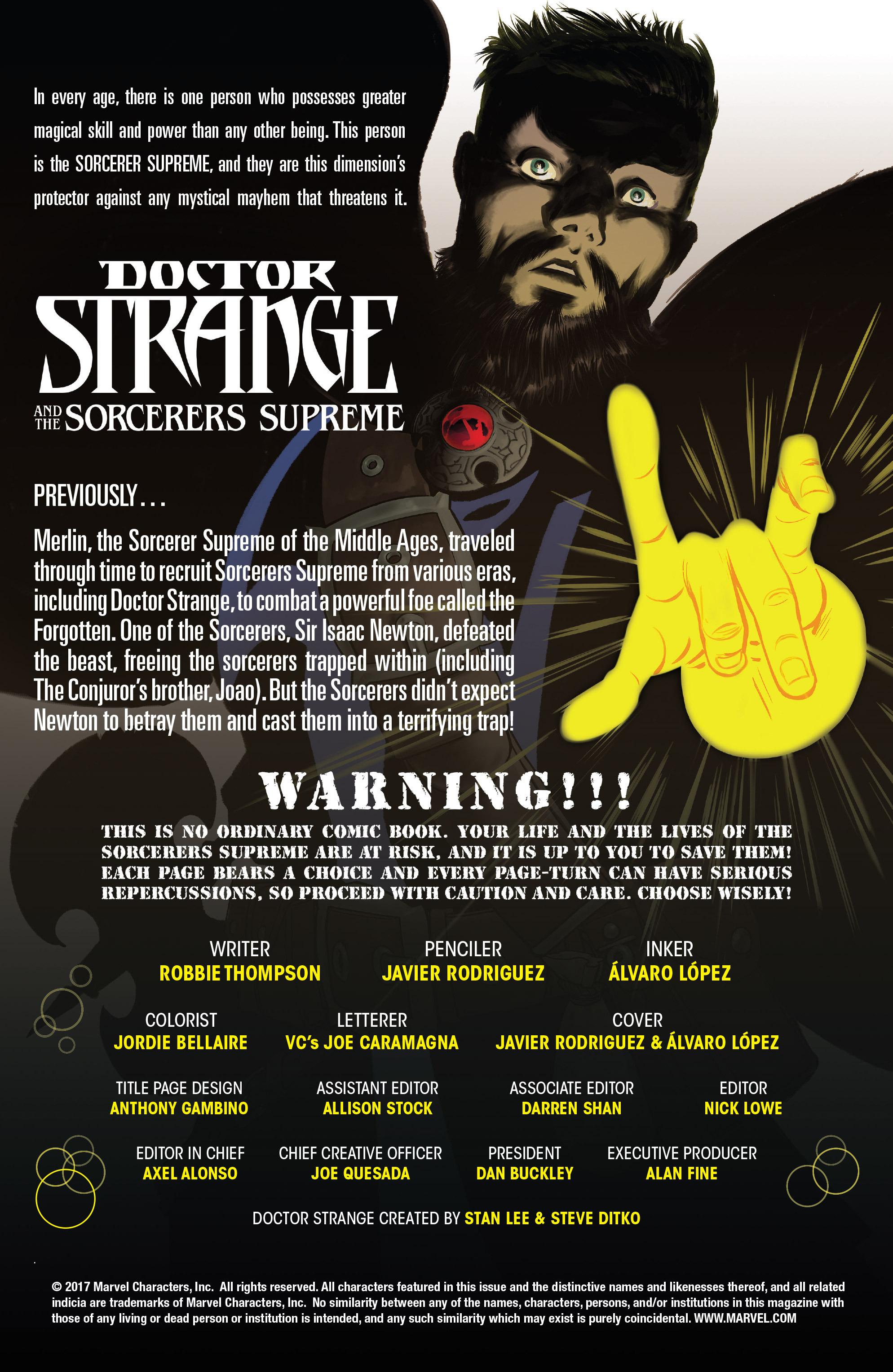 Read online Doctor Strange and the Sorcerers Supreme comic -  Issue #6 - 2