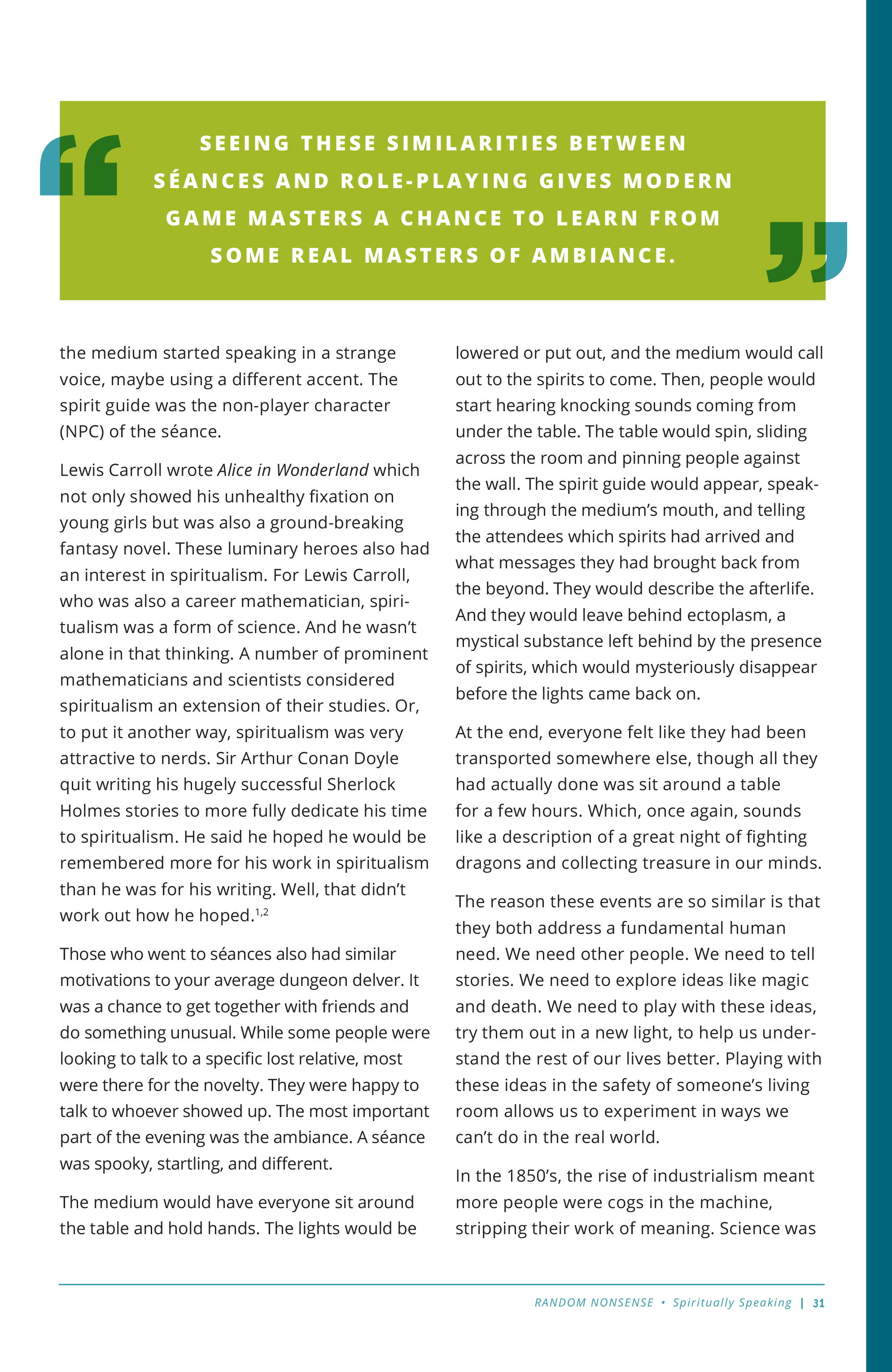 Read online Rolled & Told comic -  Issue #11 - 31