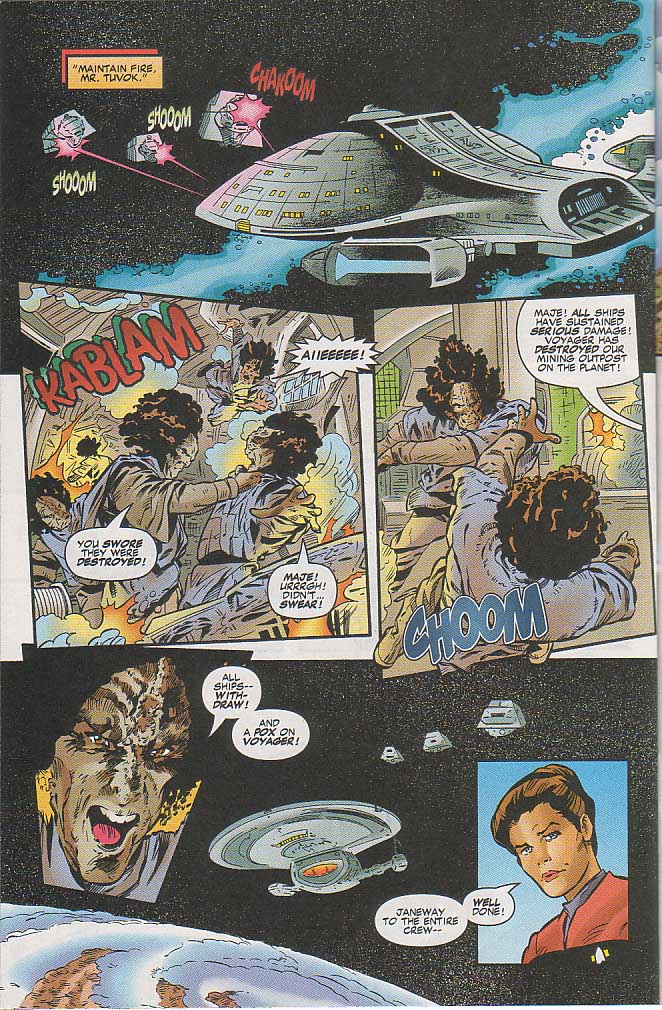 Read online Star Trek: Voyager comic -  Issue #5 - 22