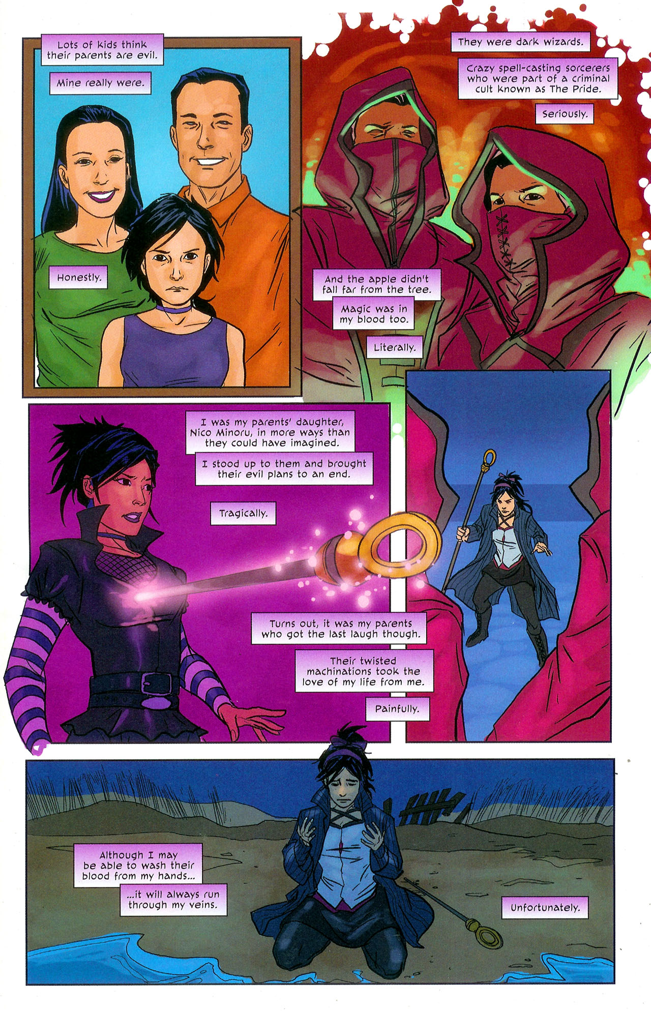 Read online Mystic Arcana comic -  Issue #4 - 4