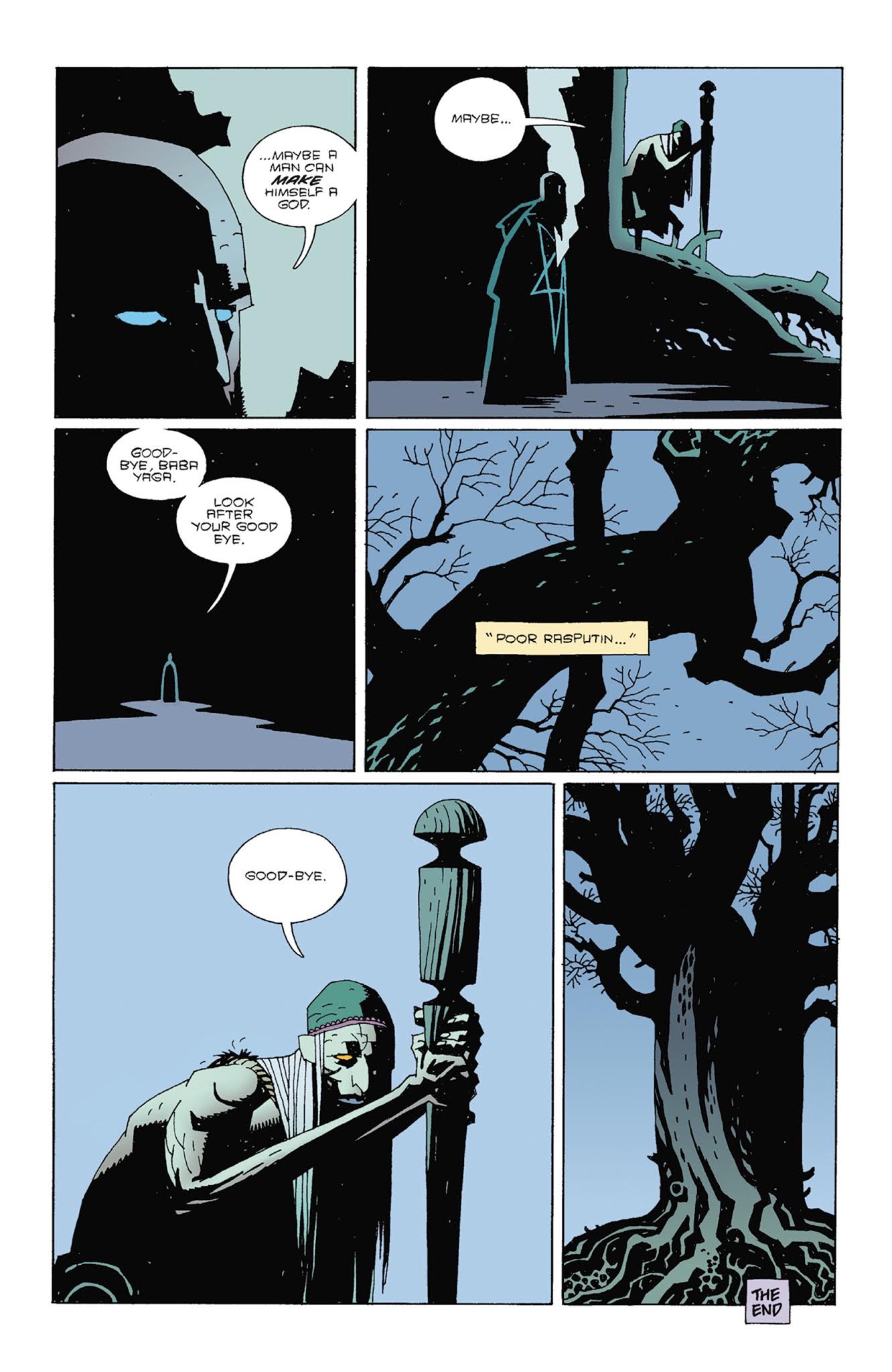 Read online Hellboy: Wake the Devil comic -  Issue # _TPB - 136