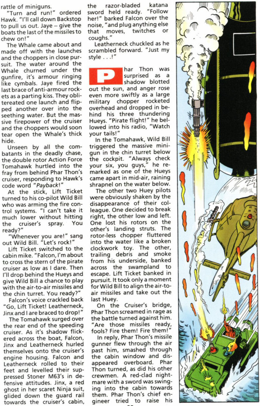 Read online Action Force comic -  Issue # Annual 1990 - 16