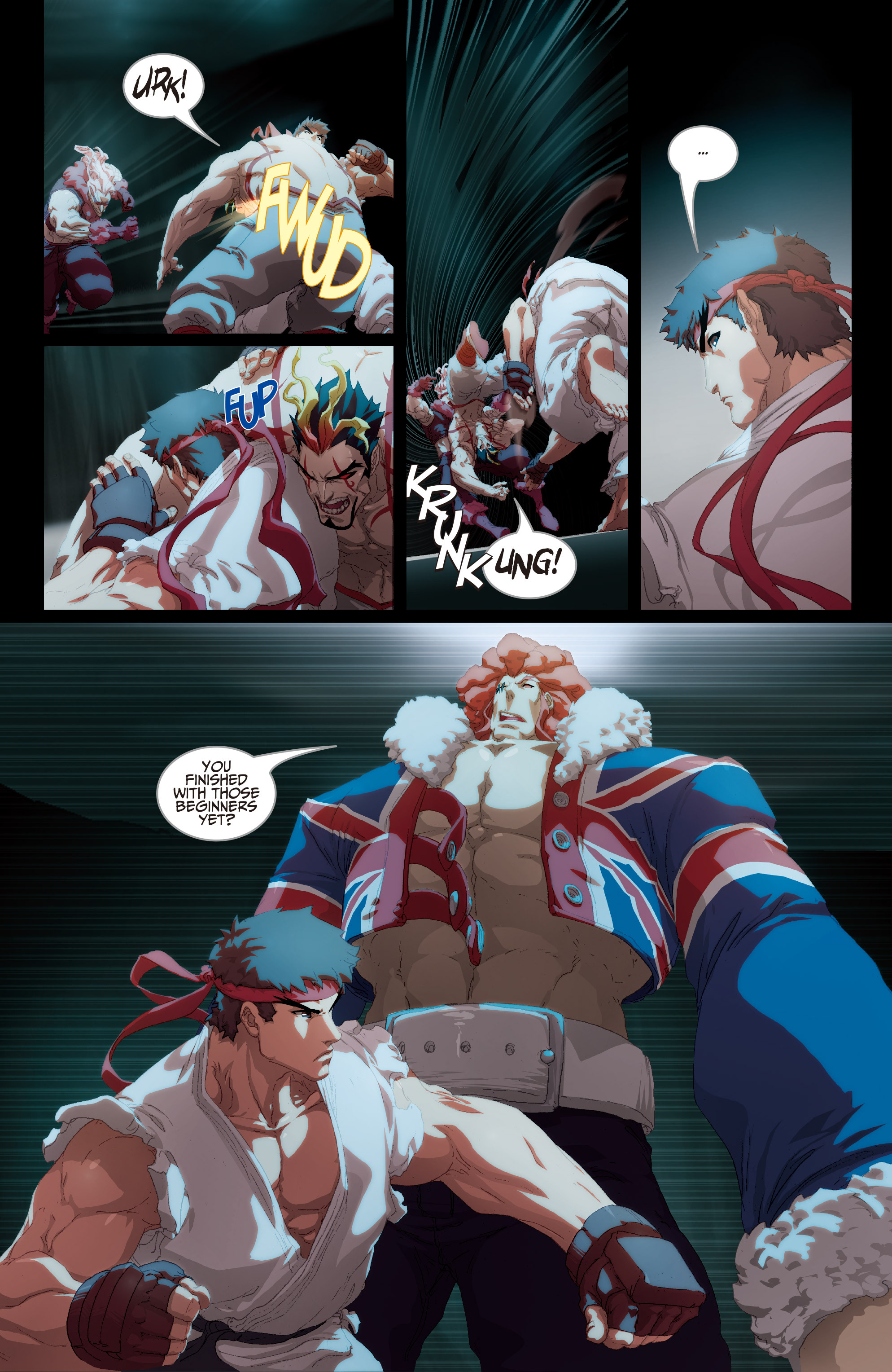 Read online Street Fighter II Turbo comic -  Issue #1 - 19