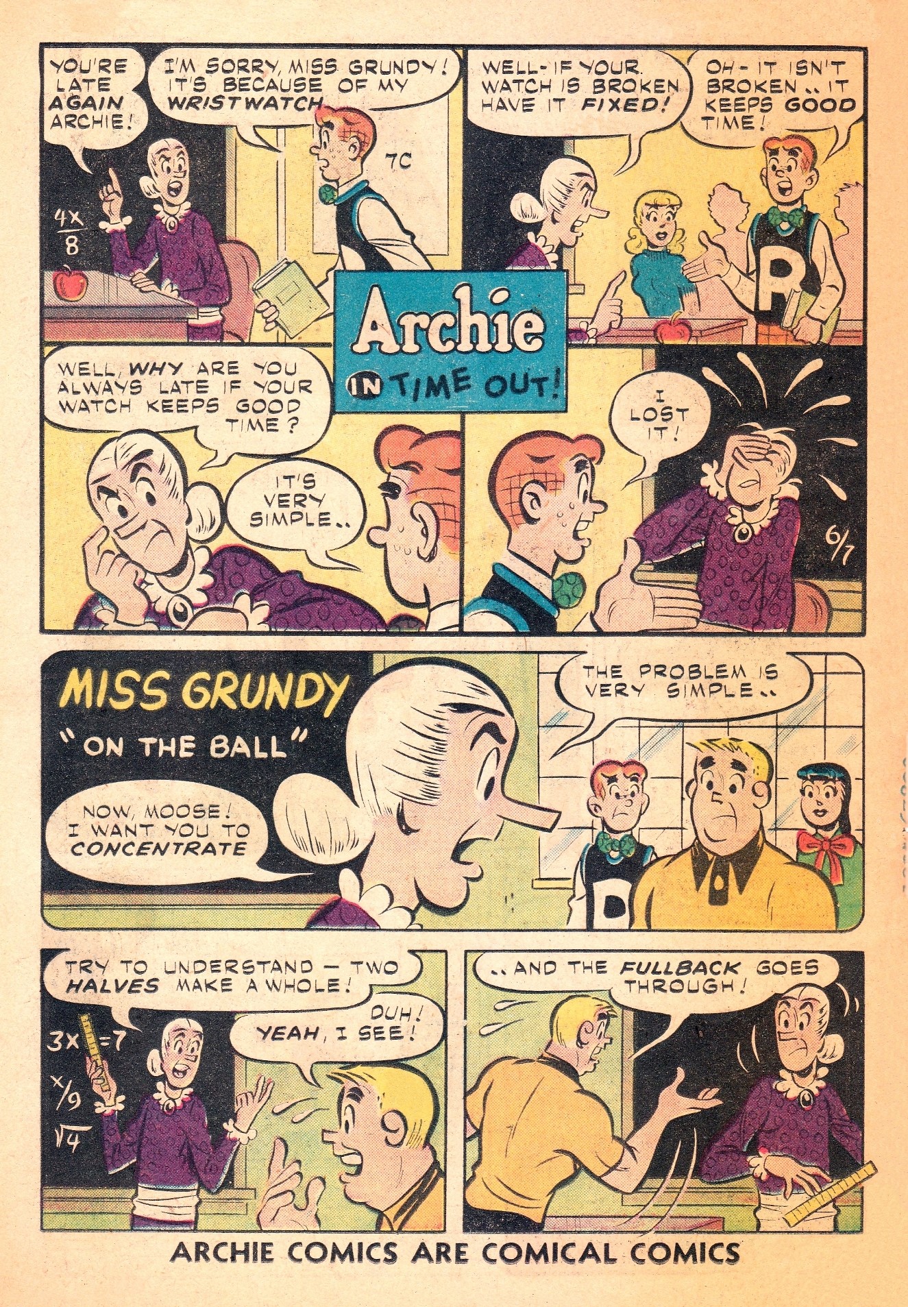 Read online Archie's Joke Book Magazine comic -  Issue #39 - 34