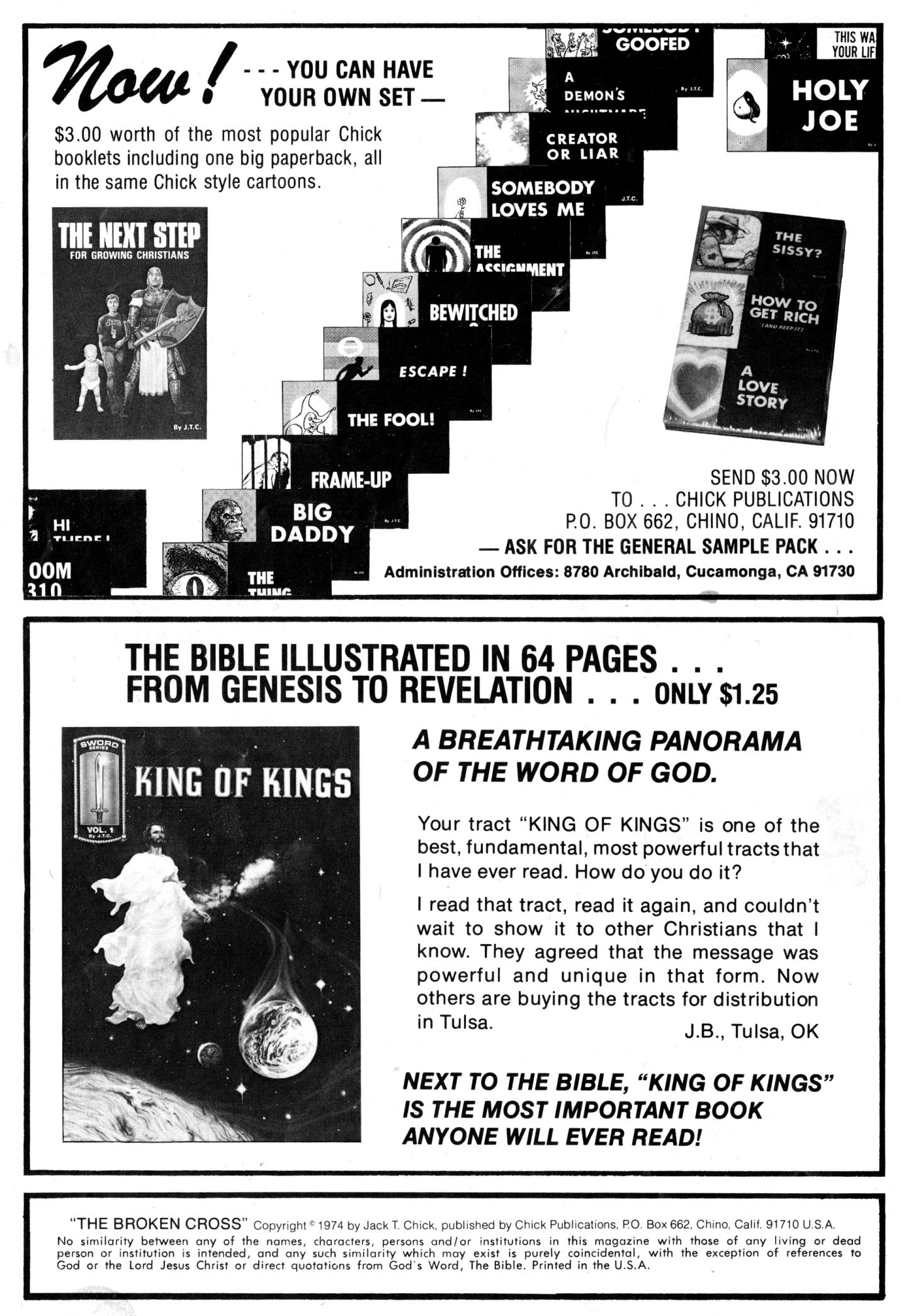 Read online The Crusaders (1974) comic -  Issue #2 - 2