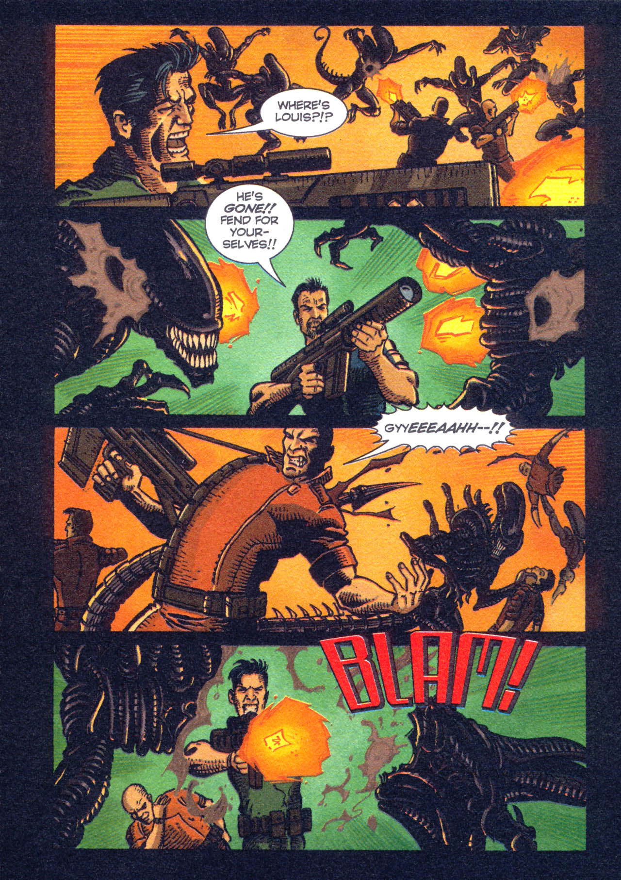 Read online Alien vs. Predator: Thrill of the Hunt comic -  Issue # TPB - 54