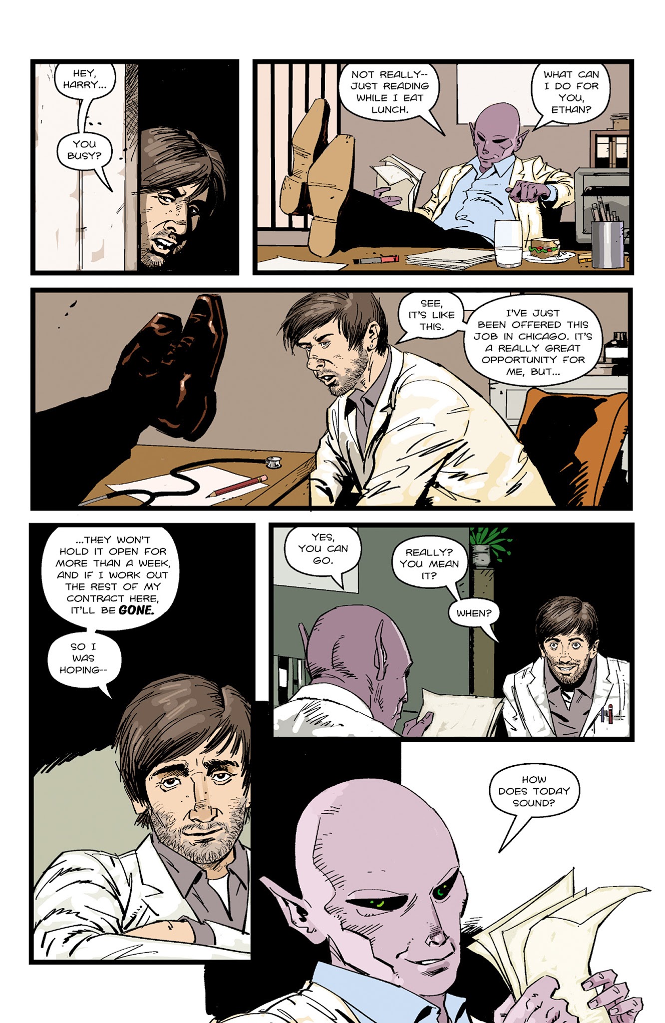 Read online Resident Alien: The Sam Hain Mystery comic -  Issue #2 - 8