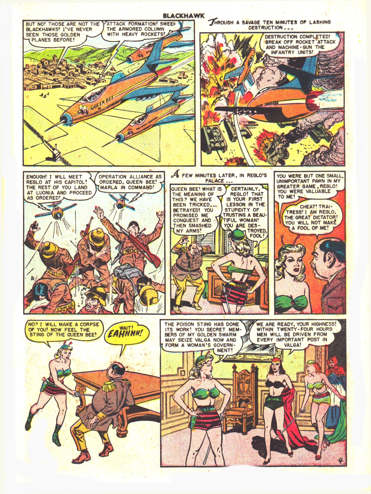 Read online Blackhawk (1957) comic -  Issue #38 - 19