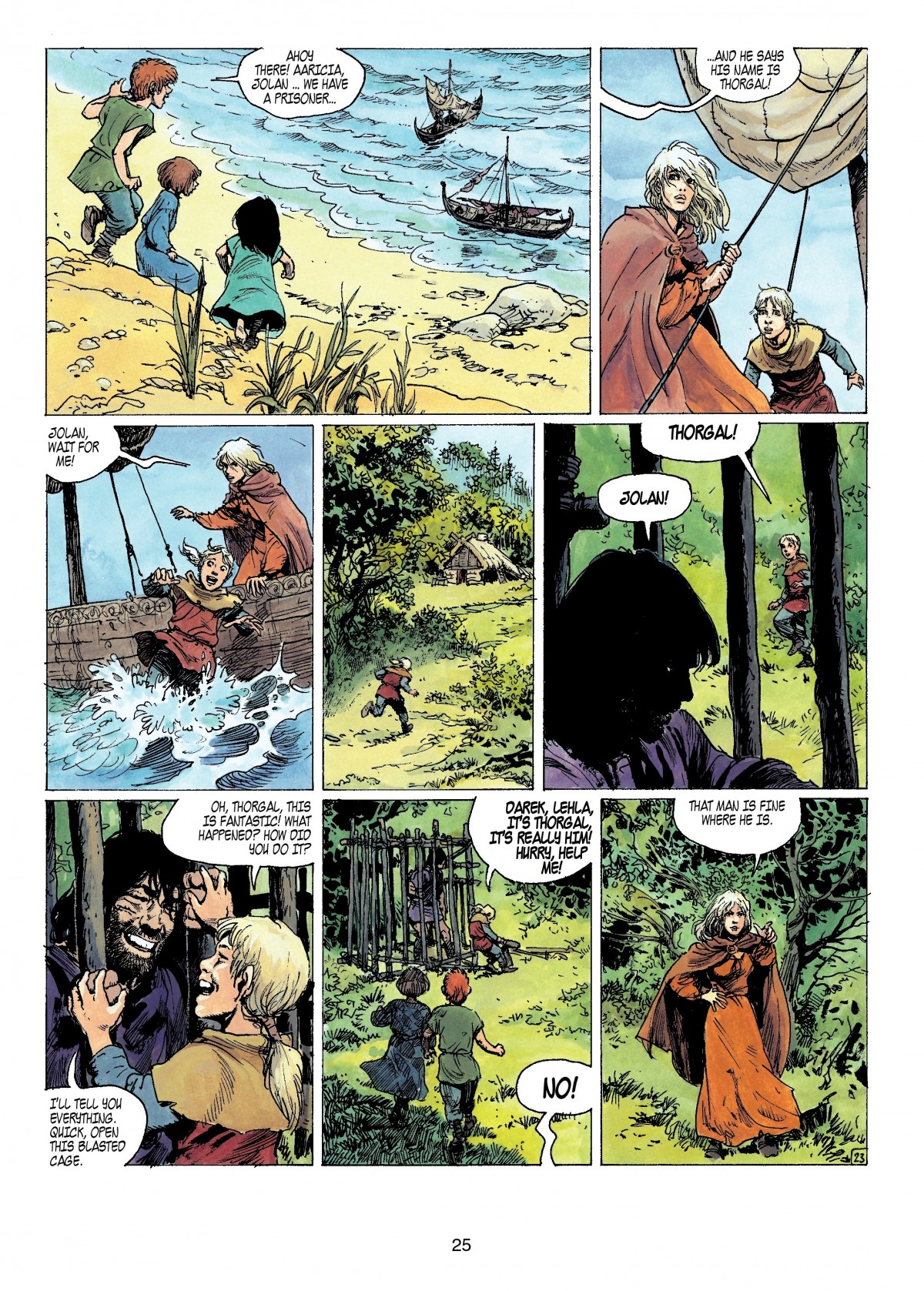 Read online Thorgal comic -  Issue #15 - 25