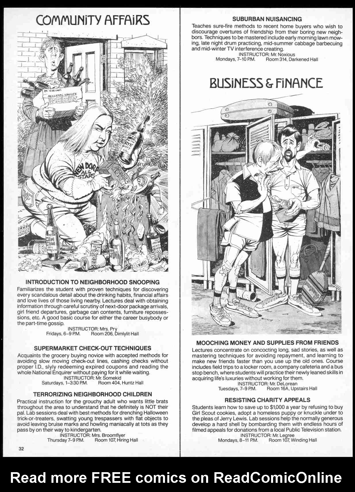 Read online MAD comic -  Issue #296 - 34