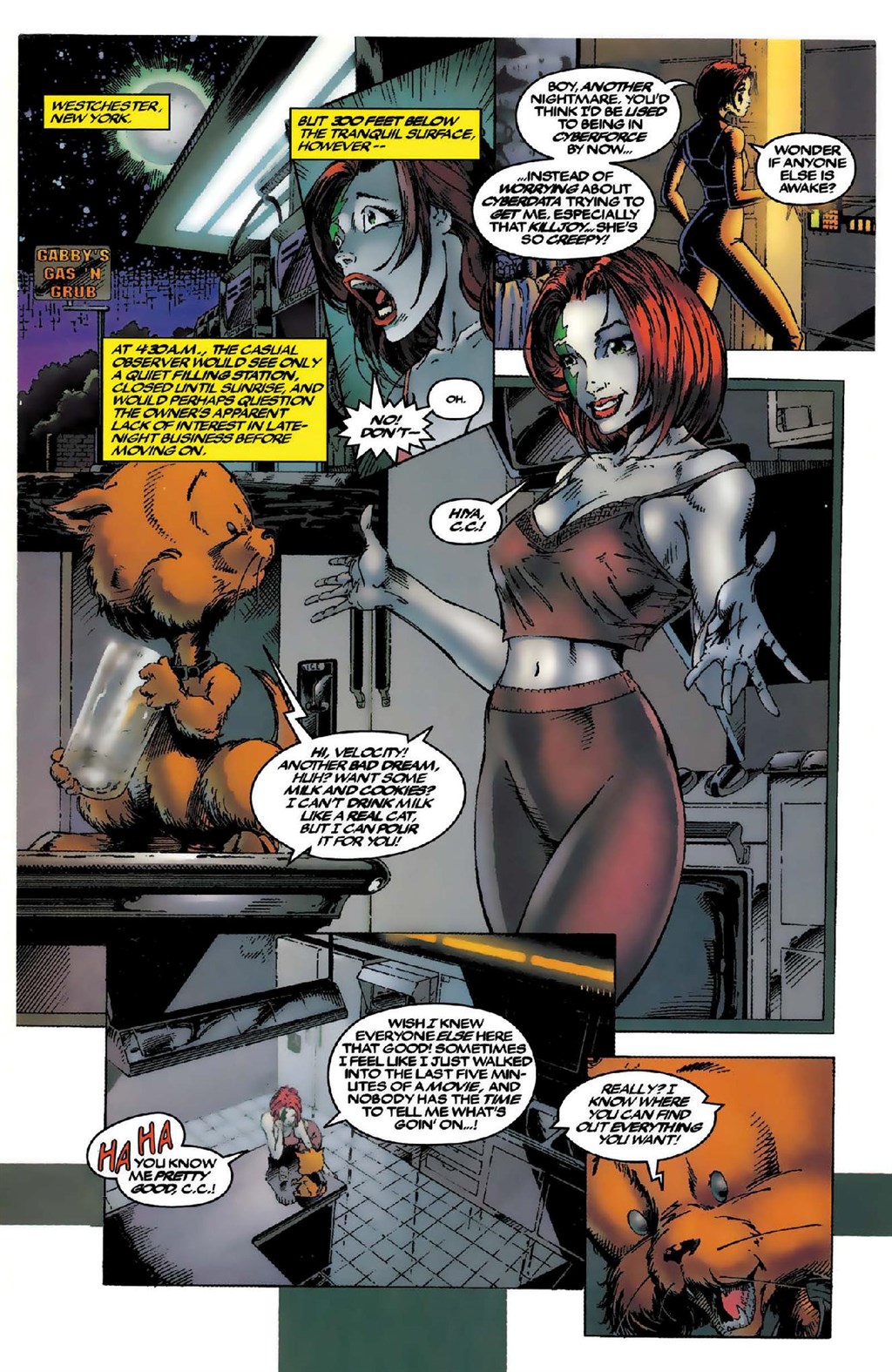 Read online Cyberforce (1992) comic -  Issue # _The Complete Cyberforce (Part 5) - 51