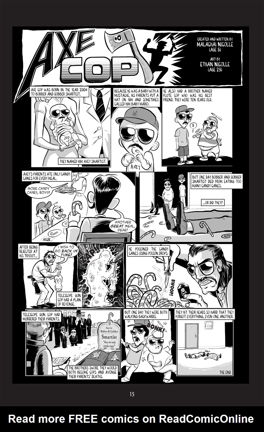 Read online Axe Cop comic -  Issue # TPB 1 - 15
