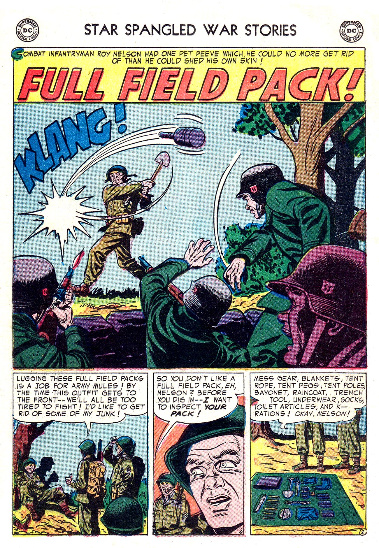 Read online Star Spangled War Stories (1952) comic -  Issue #23 - 11