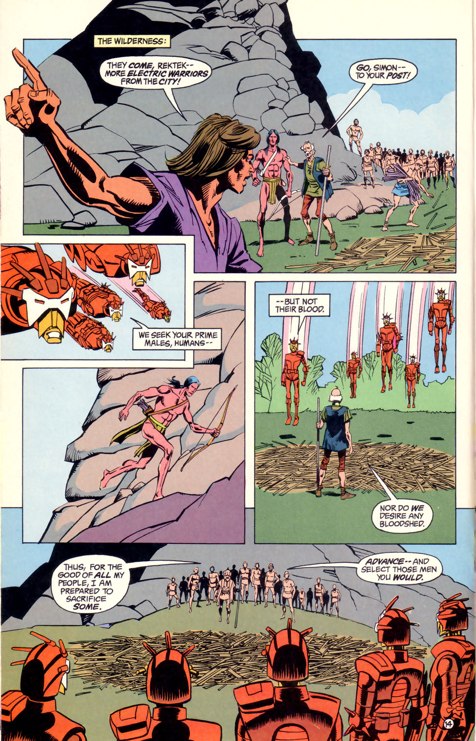 Read online Electric Warrior comic -  Issue #6 - 15