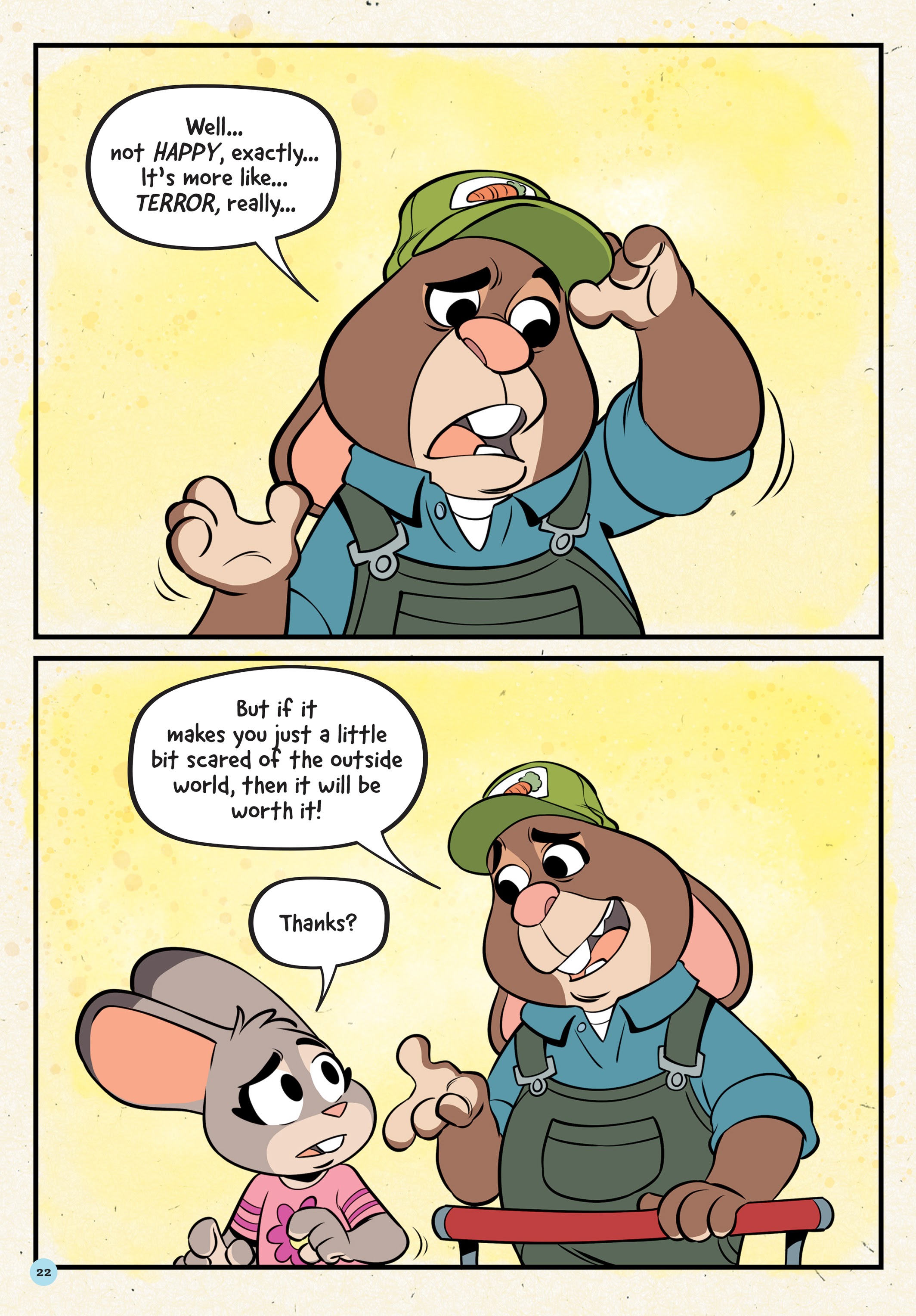 Read online Disney Zootopia: Family Night comic -  Issue # Full - 21