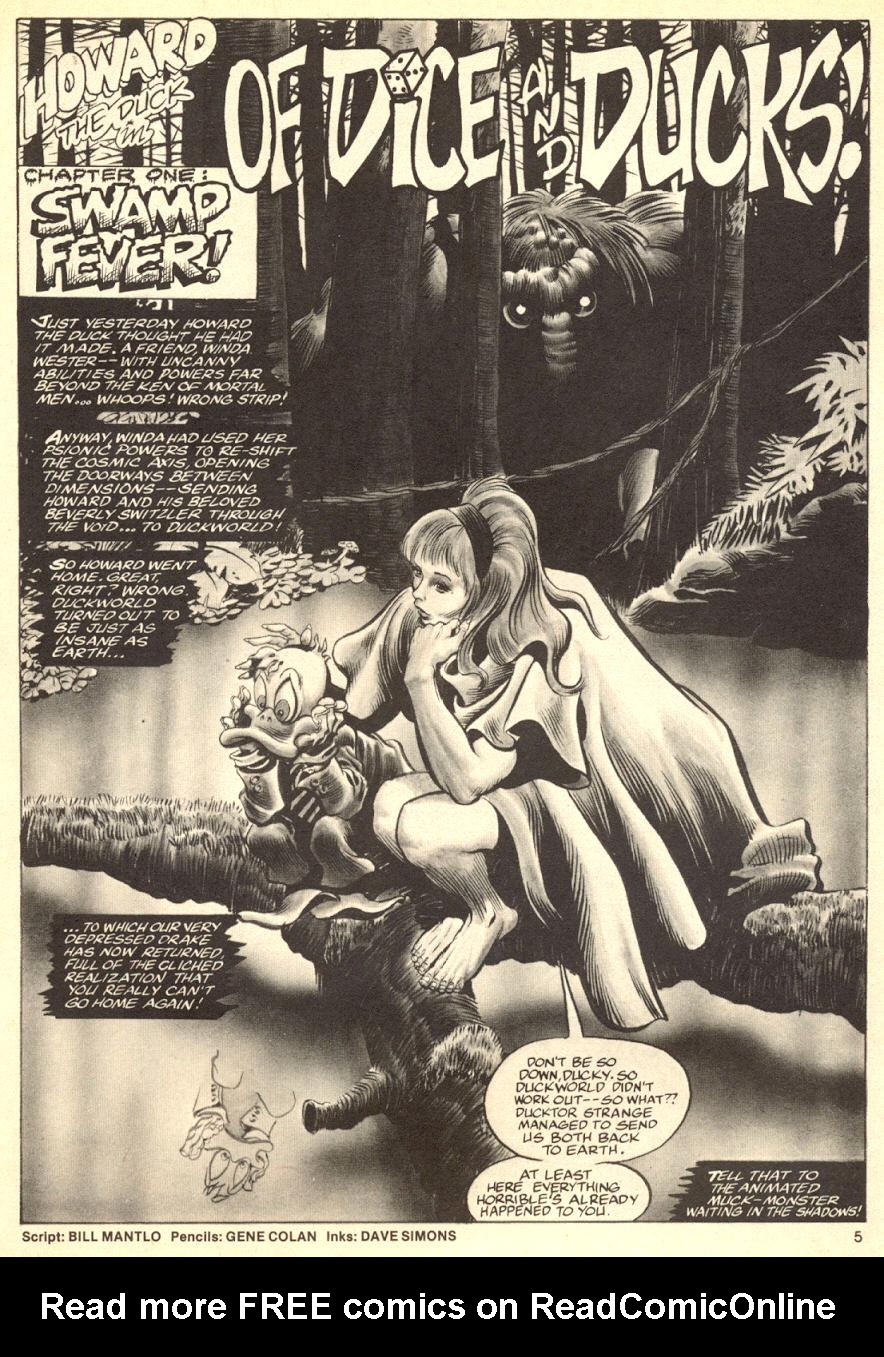 Read online Howard the Duck (1979) comic -  Issue #7 - 3